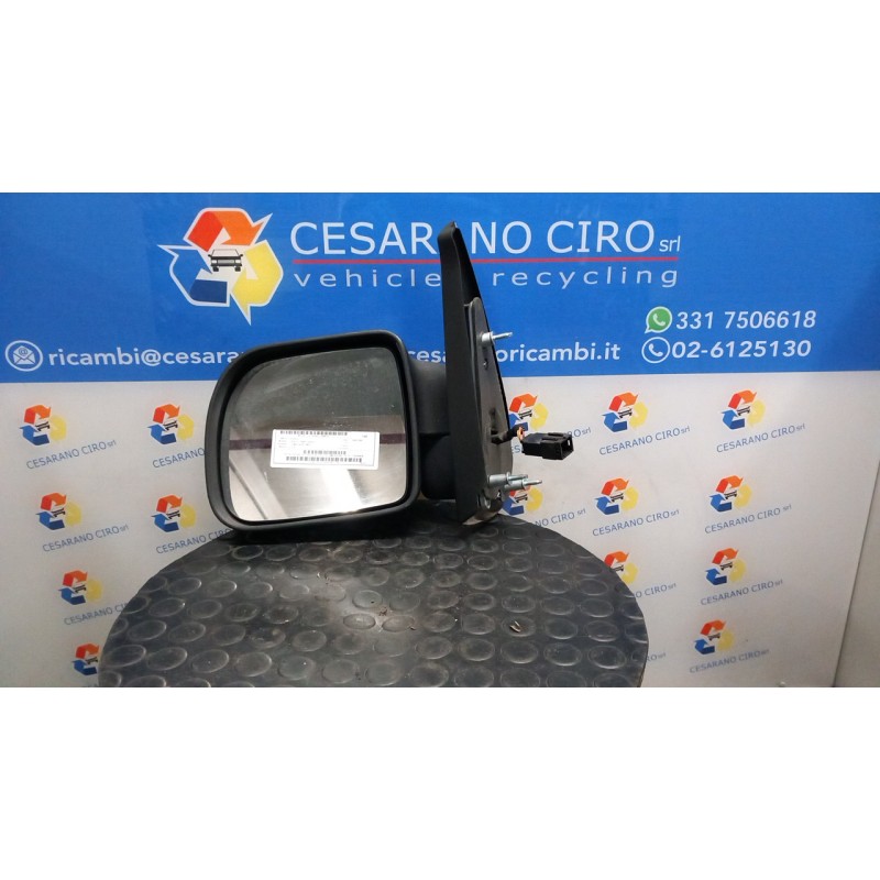 RETROVISORE EST. REGOLAZ. ELETTR. DIMENSIONE 125 SX. 016 RENAULT KANGOO (08/97-04/03) K7JA7 7700354638