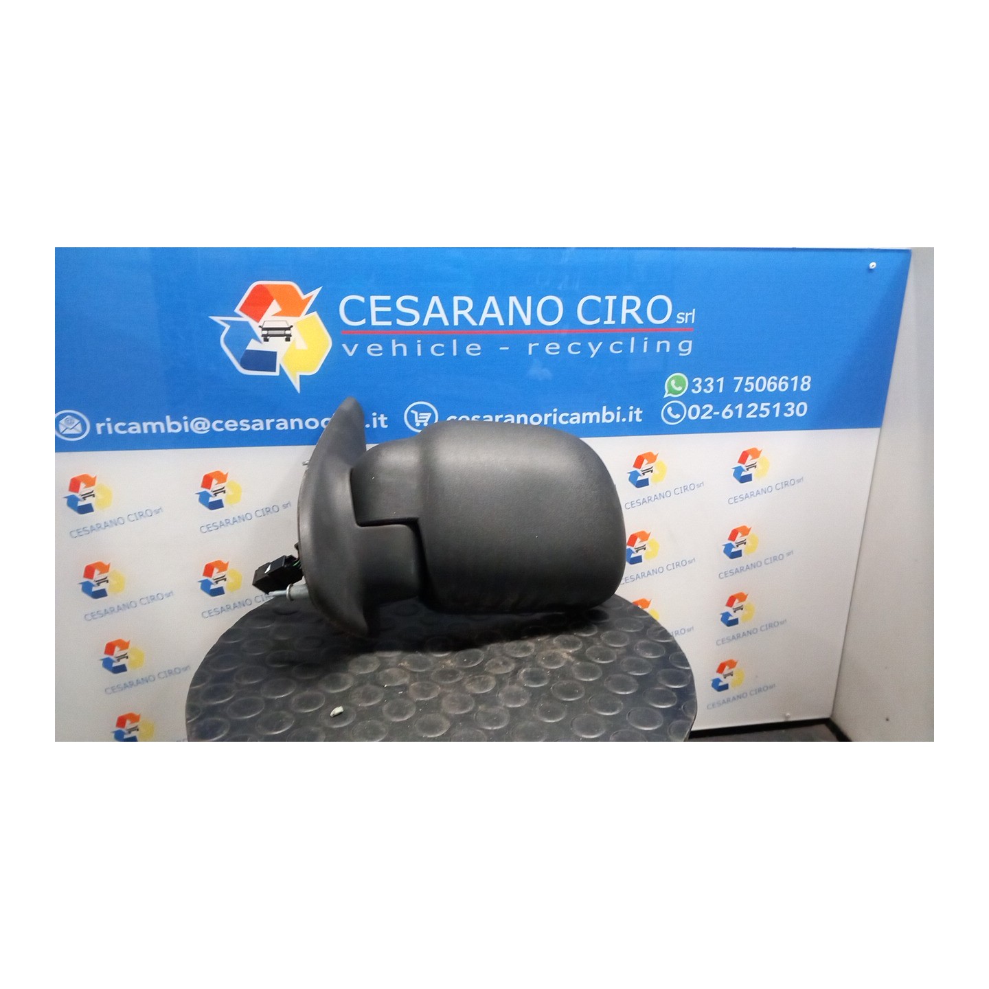 RETROVISORE EST. REGOLAZ. ELETTR. DIMENSIONE 125 SX. 016 RENAULT KANGOO (08/97-04/03) K7JA7 7700354638