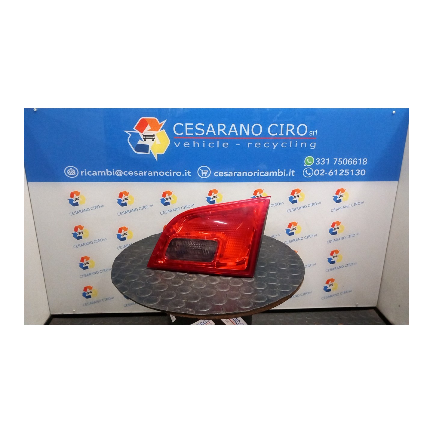 FANALE POST. PARTE INT. DX. 018 OPEL ASTRA (P10) (10/09-06/18) A14XER 13282247