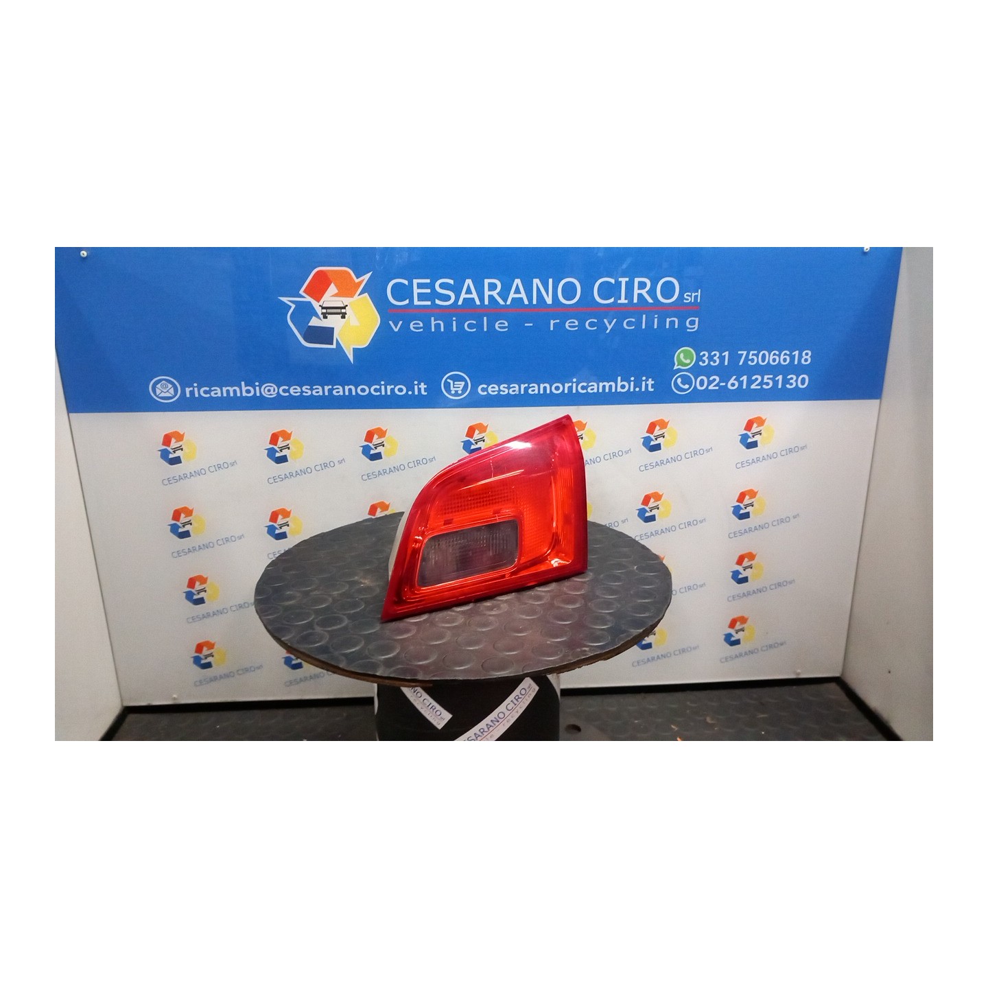 FANALE POST. PARTE INT. DX. 018 OPEL ASTRA (P10) (10/09-06/18) A14XER 13282247