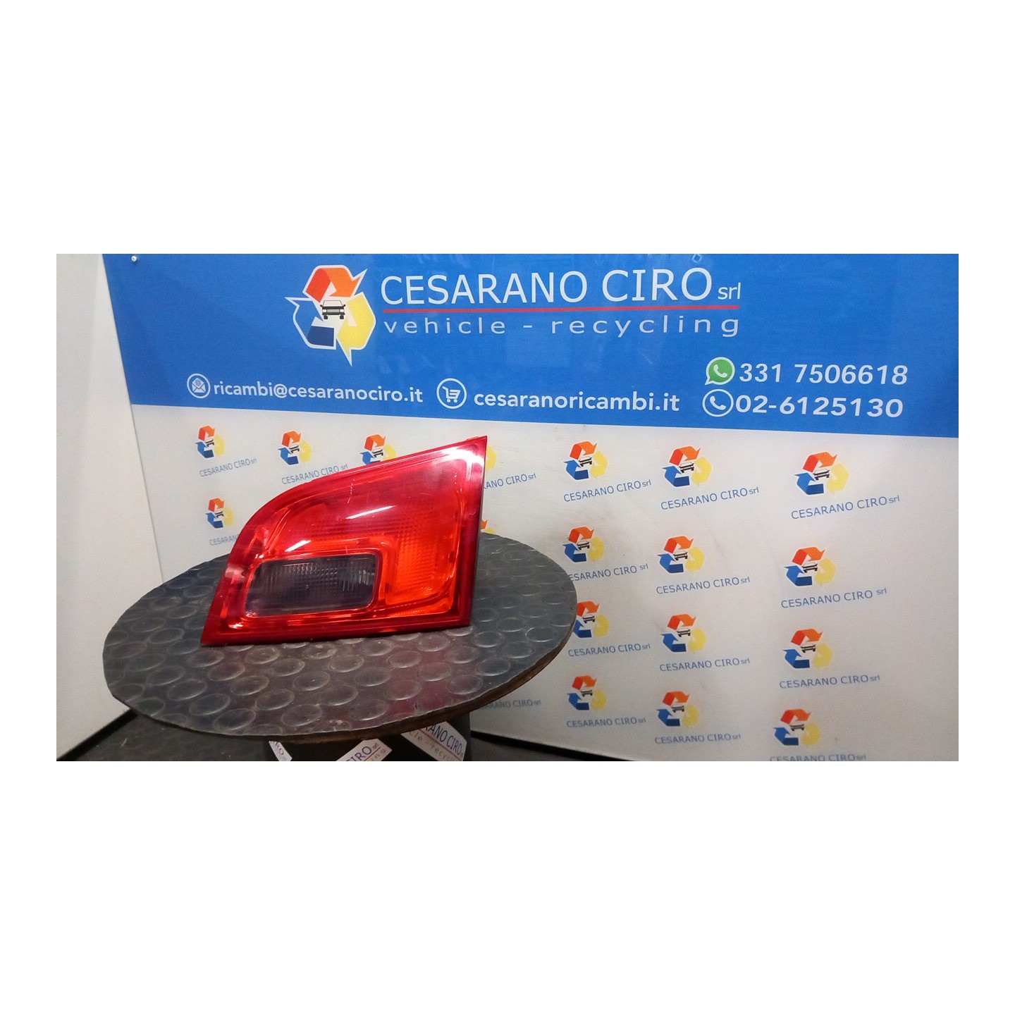 FANALE POST. PARTE INT. DX. 018 OPEL ASTRA (P10) (10/09-06/18) A14XER 13282247