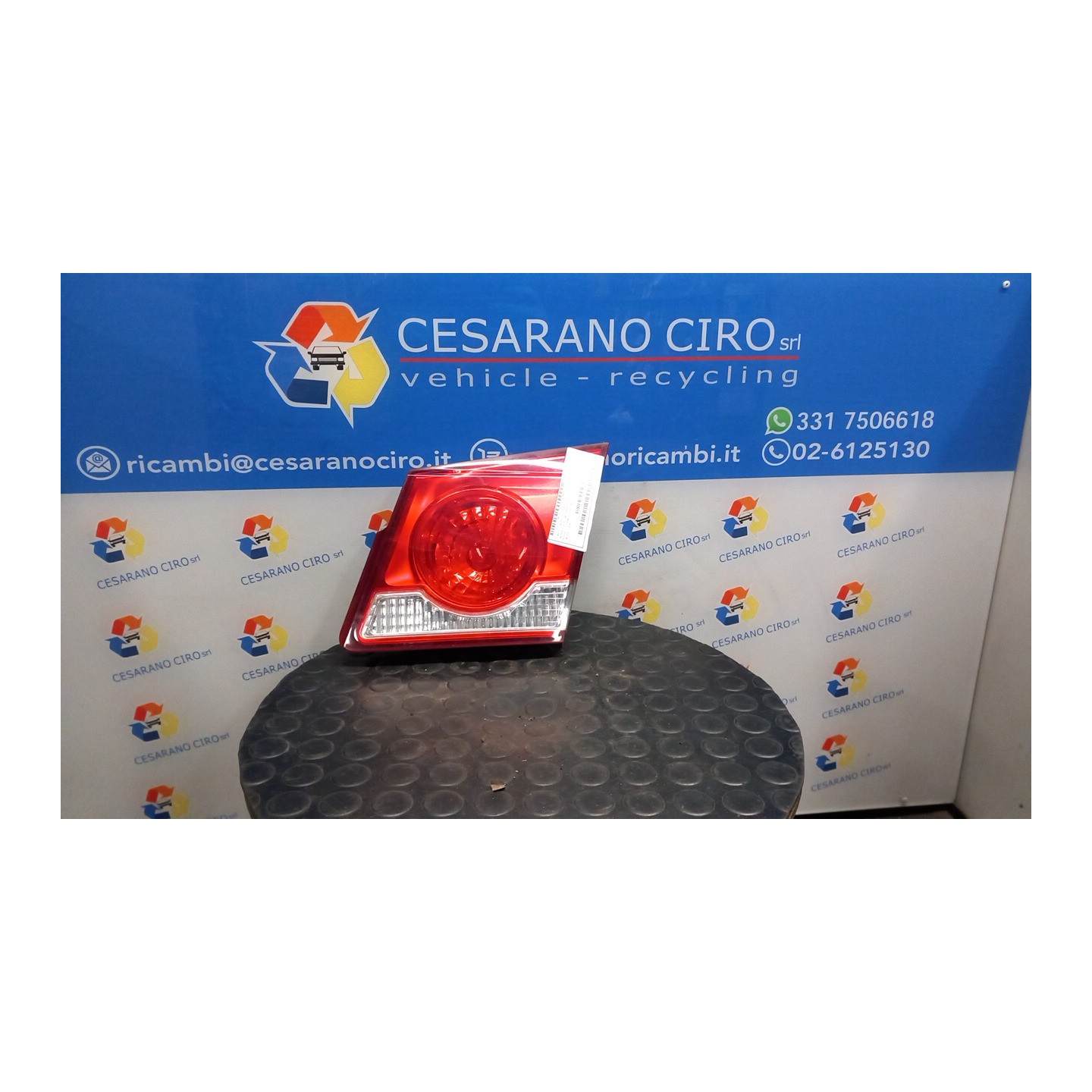 FANALE POST. PARTE INT. DX. 056 CHEVROLET (DAEWOO) CRUZE (J300) (04/09-12/14) F16D4 95130773