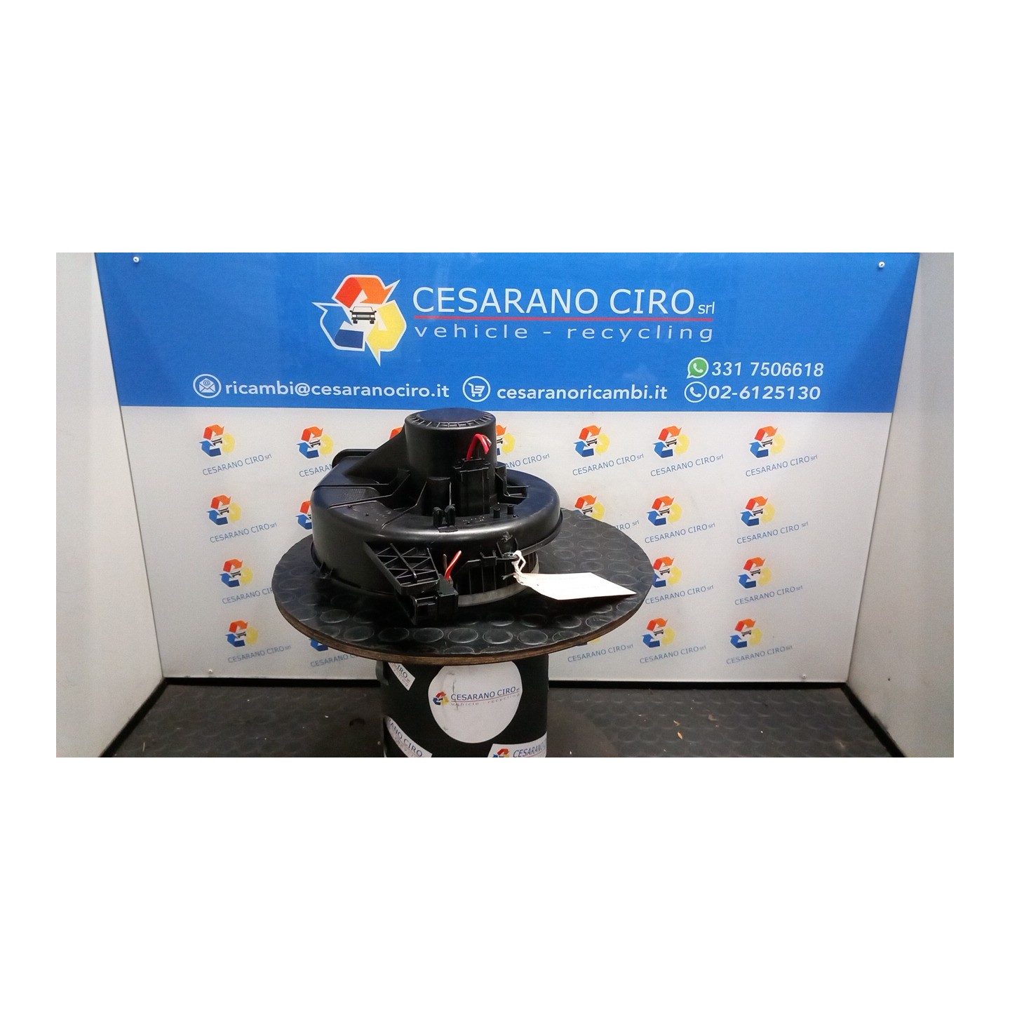 MOTORINO VENTILAZIONE ABITACOLO 077 AUDI A1 (8X) (05/10-03/19) CAY 6R1819015A