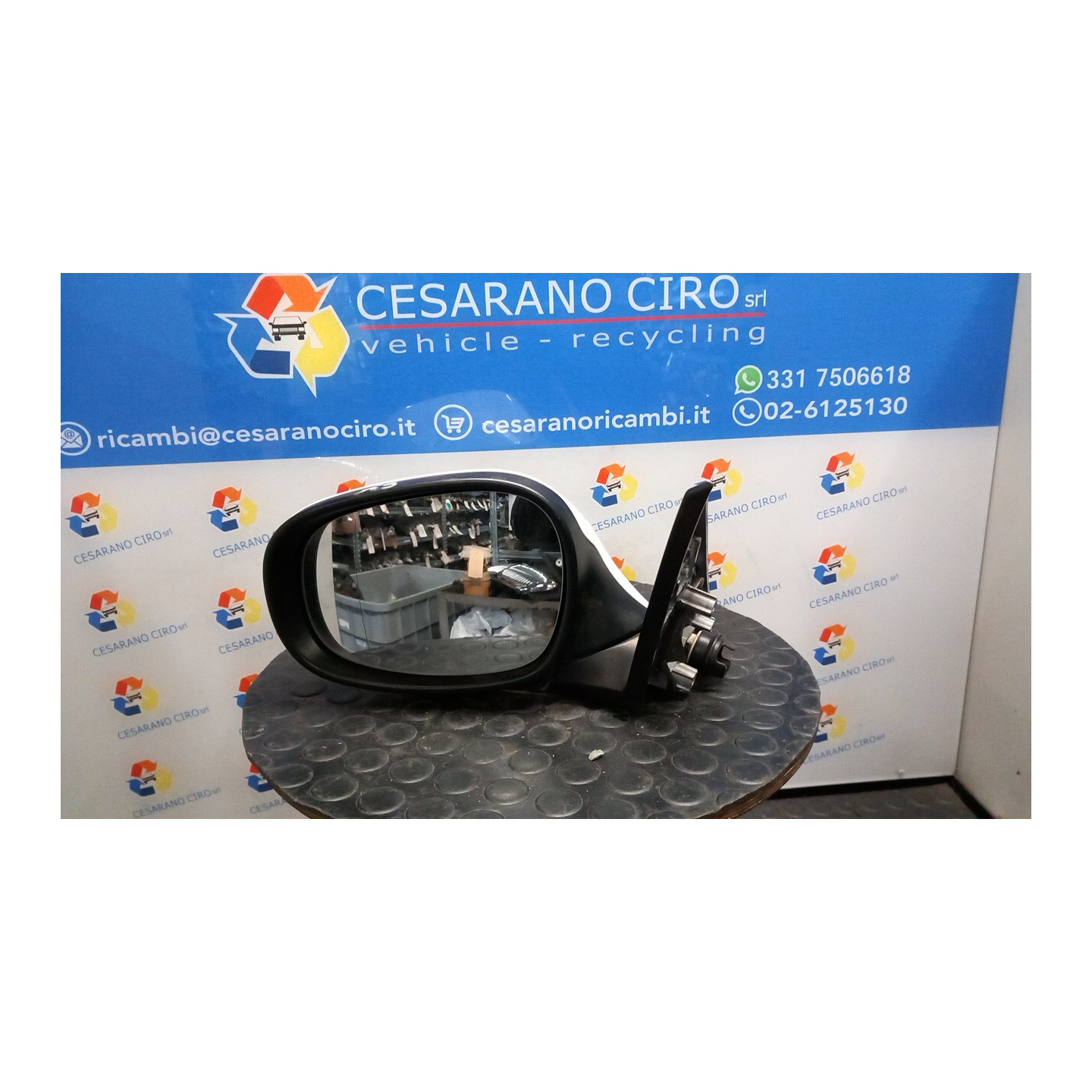 RETROVISORE EST. REGOLAZ. ELETTR. SX. 002 BMW SERIE 1 (E81/E87) (03/07-12/12 N47D20C 51167189849