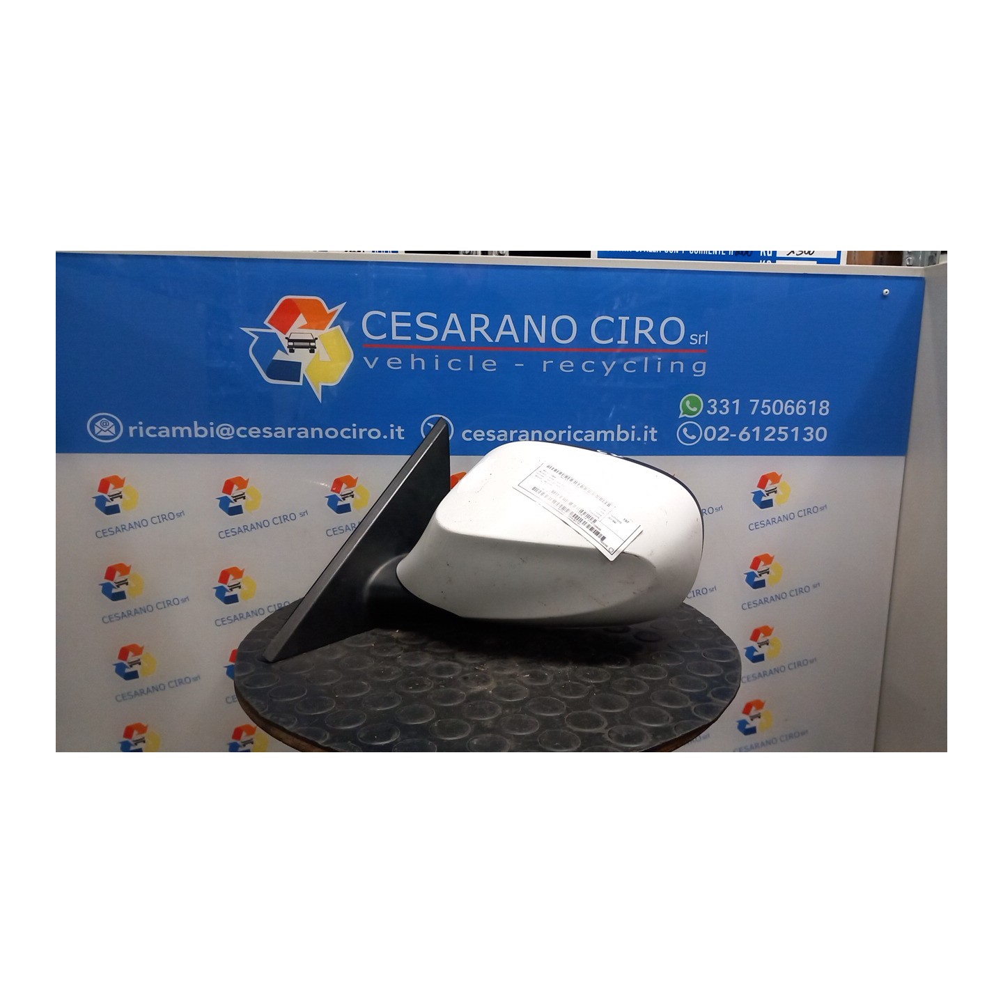 RETROVISORE EST. REGOLAZ. ELETTR. SX. 002 BMW SERIE 1 (E81/E87) (03/07-12/12 N47D20C 51167189849