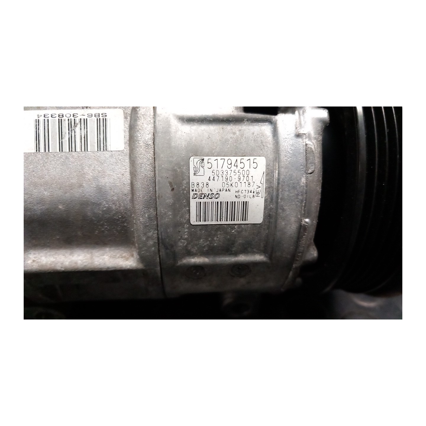 COMPRESSORE A/C 007 LANCIA DELTA (TH) (06/08-03/11) 198A4000 51794515