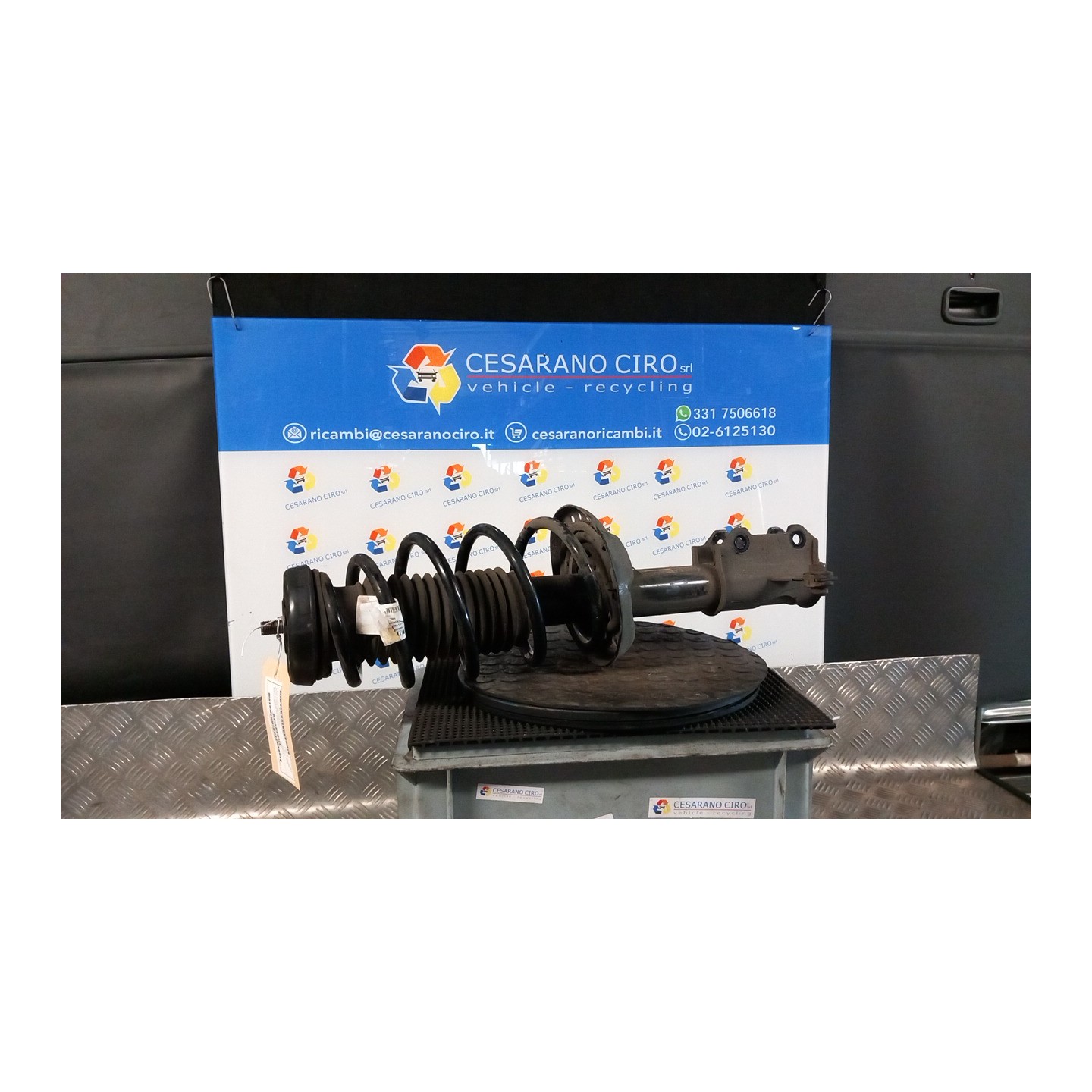 AMMORTIZZATORE ANT. SX. 025 CHEVROLET (DAEWOO) CRUZE (J300) (04/09-12/14) F16D4 13402938