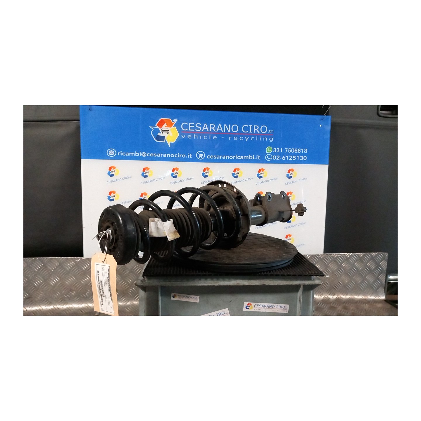 AMMORTIZZATORE ANT. SX. 025 CHEVROLET (DAEWOO) CRUZE (J300) (04/09-12/14) F16D4 13402938