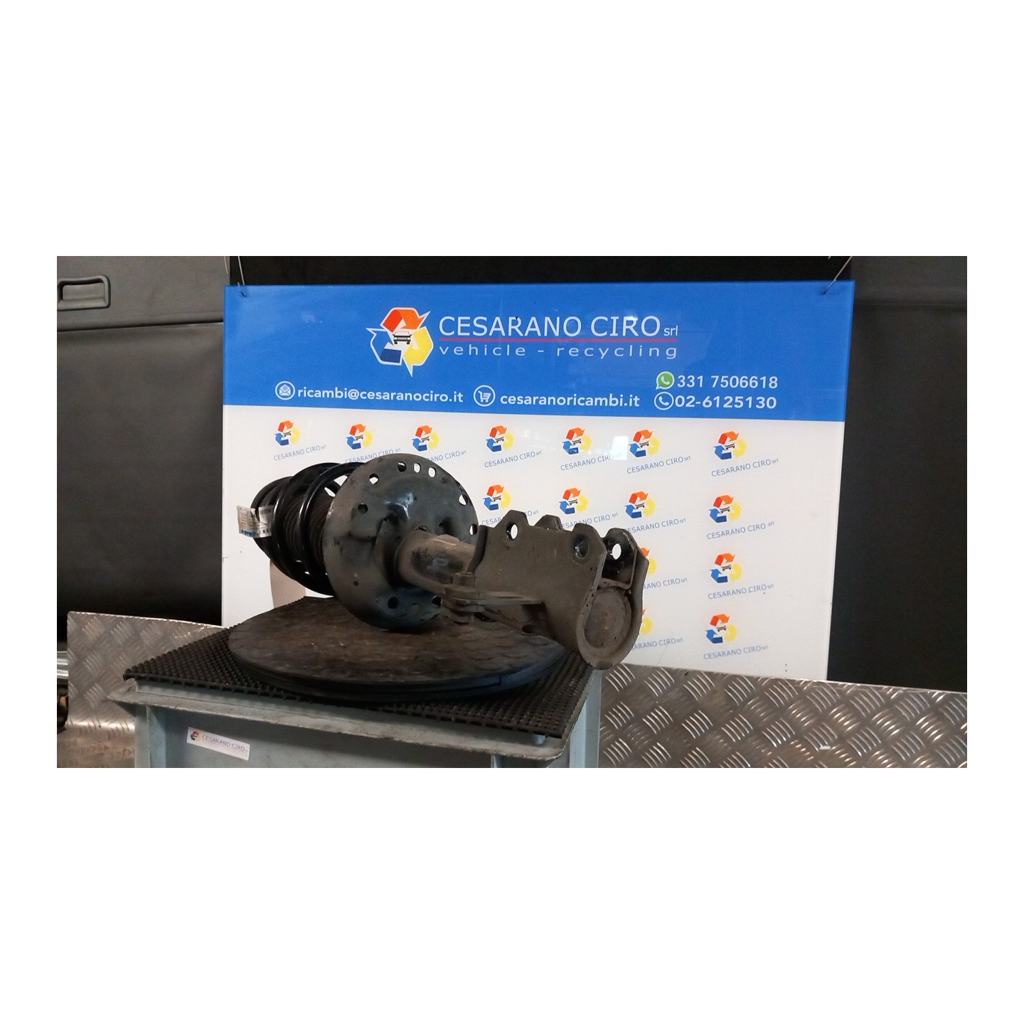 AMMORTIZZATORE ANT. SX. 025 CHEVROLET (DAEWOO) CRUZE (J300) (04/09-12/14) F16D4 13402938