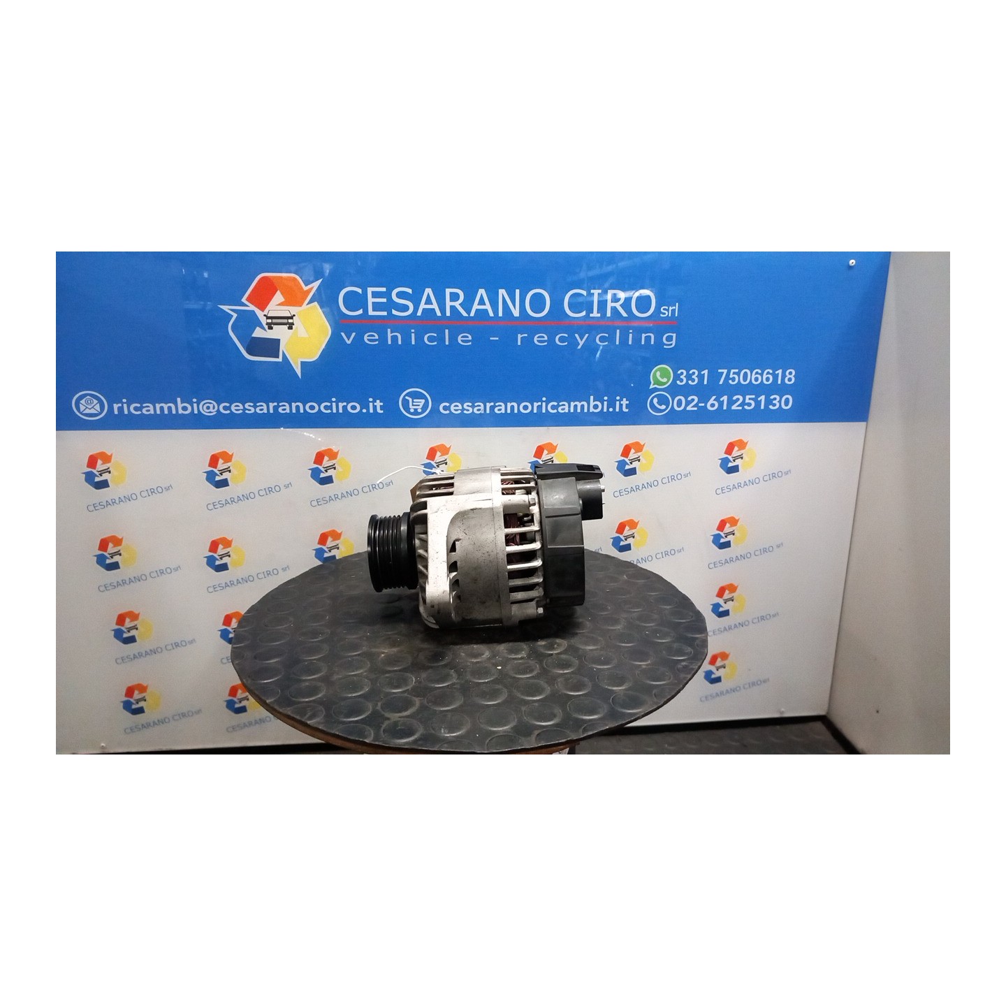 ALTERNATORE 100AH MARELLI,C/A/C,C/A/C AUTO 028 ALFA ROMEO 147 (W8) (10/04-07/11) AR37203 71773261