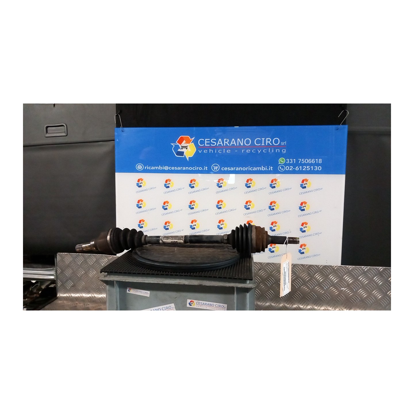 SEMIALBERO ANT. COMPL. SX. 034 PEUGEOT 208 (04/15-06/20) HM01 9803959580