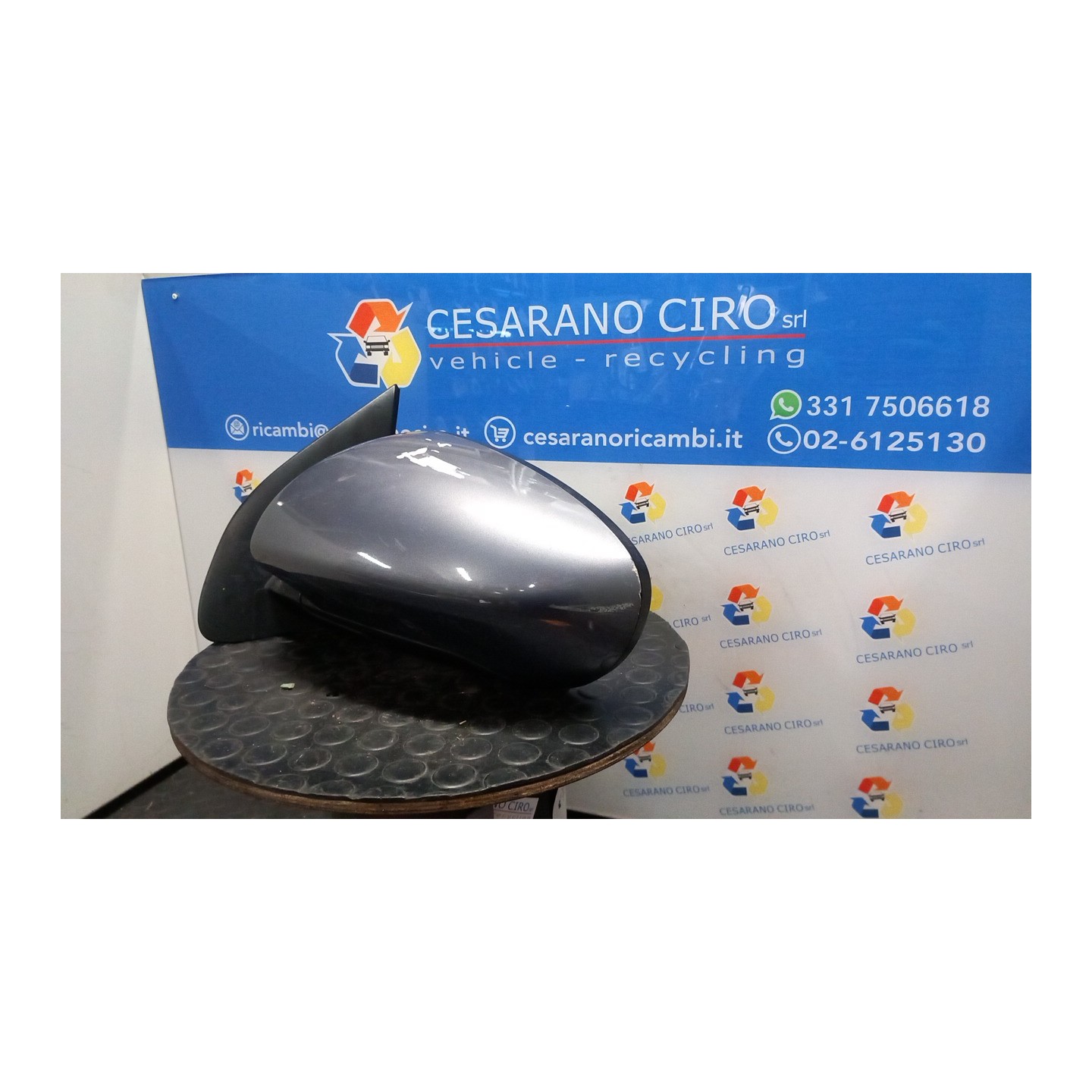 RETROVISORE EST. REGOLAZ. ELETTR. VISIA SX. 061 NISSAN QASHQAI (J10E/JJ10E) (02/07-12 MR20 96302BR72A