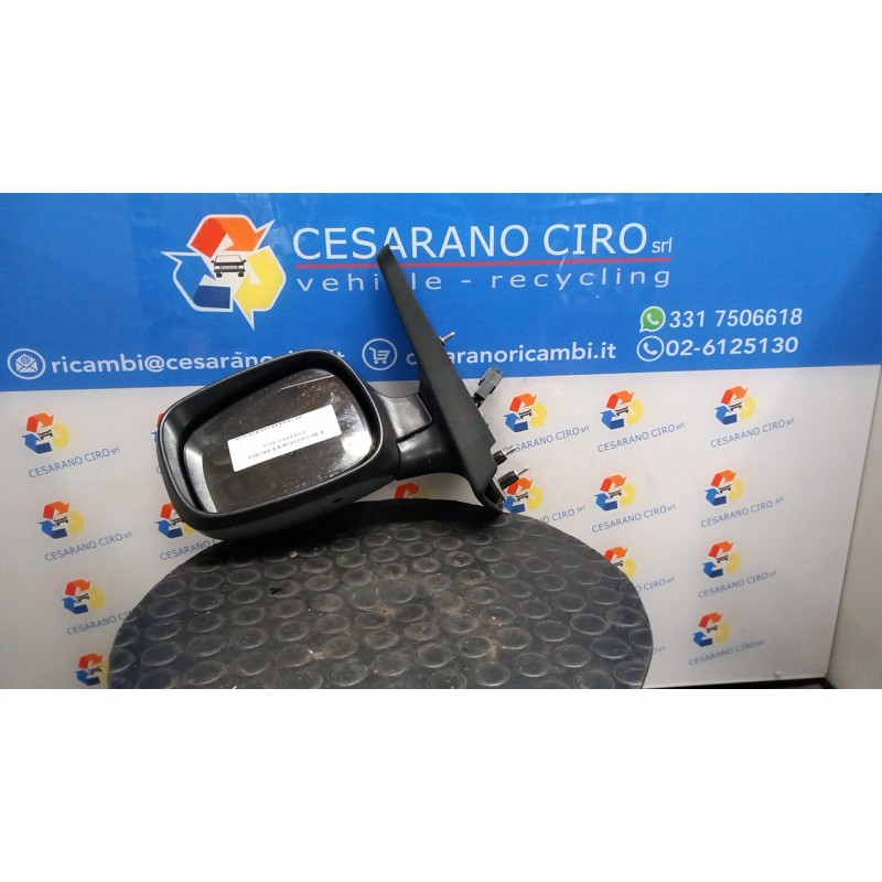 RETROVISORE EST. REGOLAZ. ELETTR. SX. 067 RENAULT KANGOO (04/03-03/09) K9KA7 963021115R