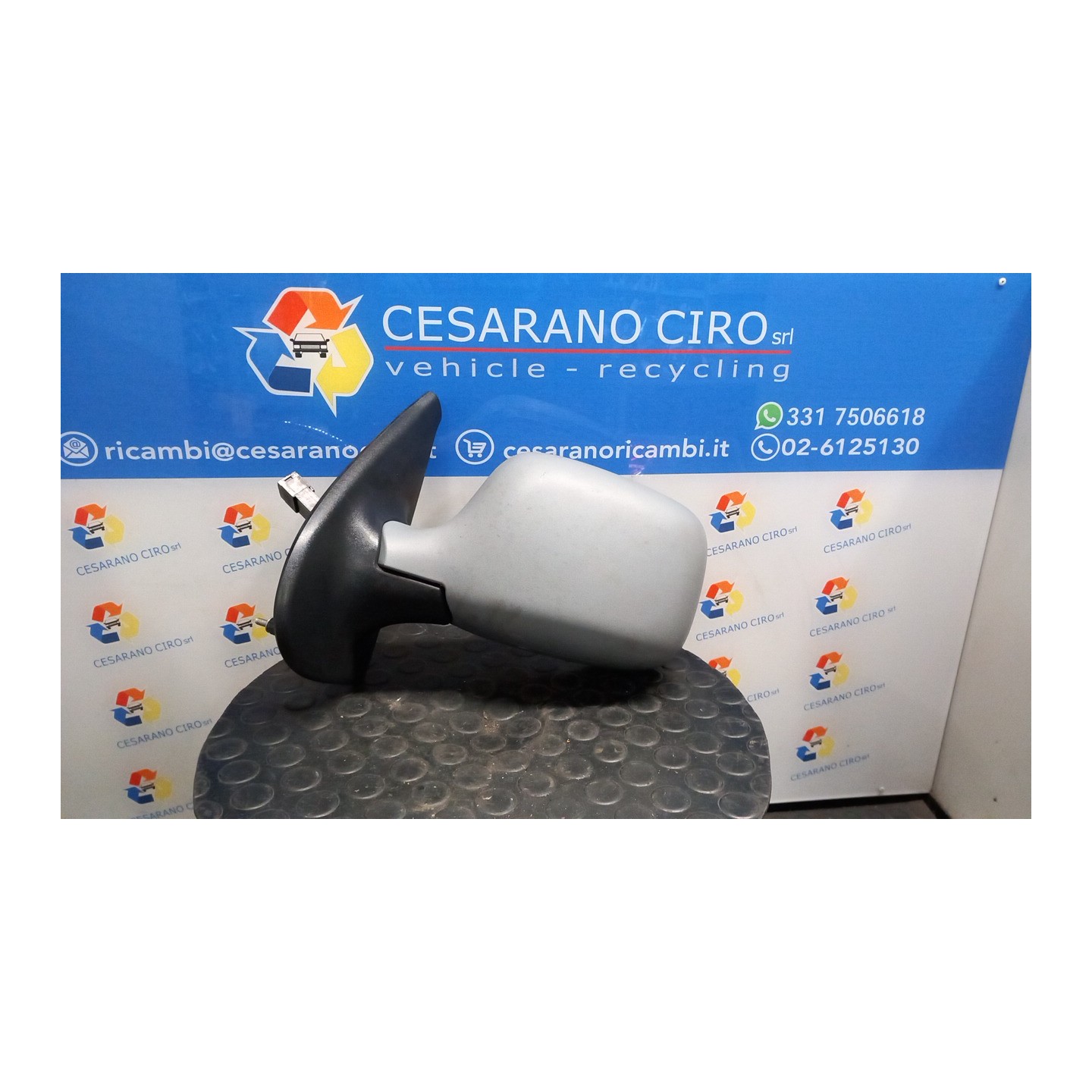 RETROVISORE EST. REGOLAZ. ELETTR. SX. 067 RENAULT KANGOO (04/03-03/09) K9KA7 963021115R