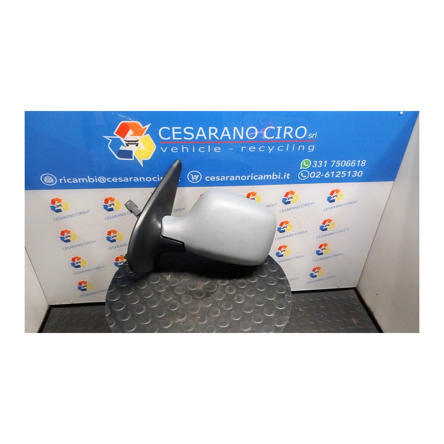 RETROVISORE EST. REGOLAZ. ELETTR. SX. 067 RENAULT KANGOO (04/03-03/09) K9KA7 963021115R
