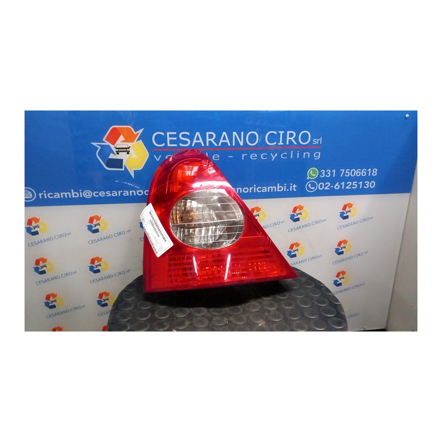 FANALE POST. SX. 076 RENAULT CLIO 2A SERIE (05/01-11/10) D7FG7 8200917488