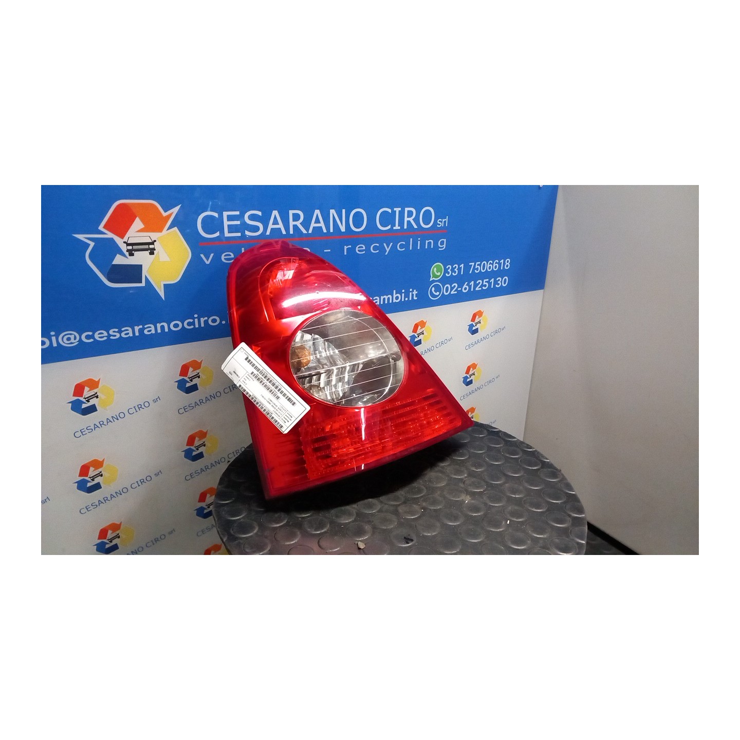 FANALE POST. SX. 076 RENAULT CLIO 2A SERIE (05/01-11/10) D7FG7 8200917488
