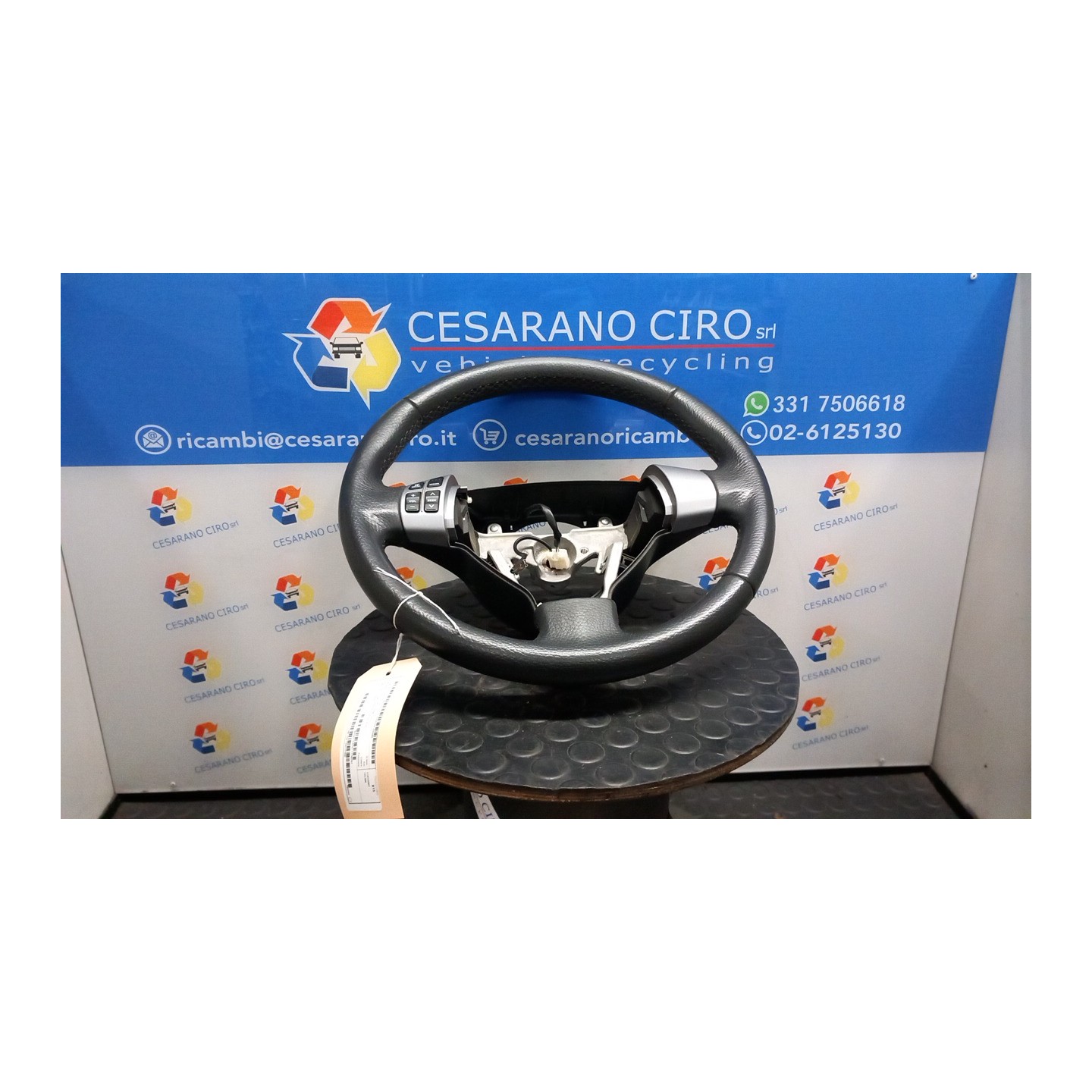 VOLANTE C/COMANDI RADIO 065 FIAT SEDICI (3B) (02/06-11/11) D19AA 71750787