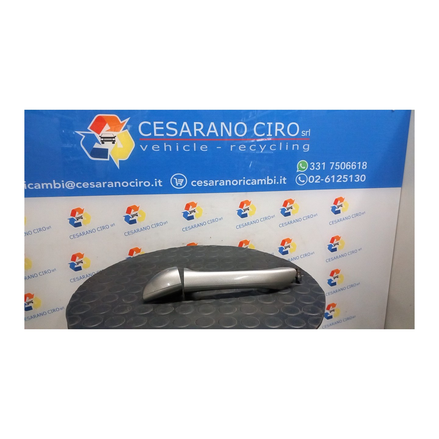MANIGLIA PORTA POST. CLASSIC SX. 006 MERCEDES-BENZ CLASSE A (W168) (03/01-06/04) 668940 A1687660001