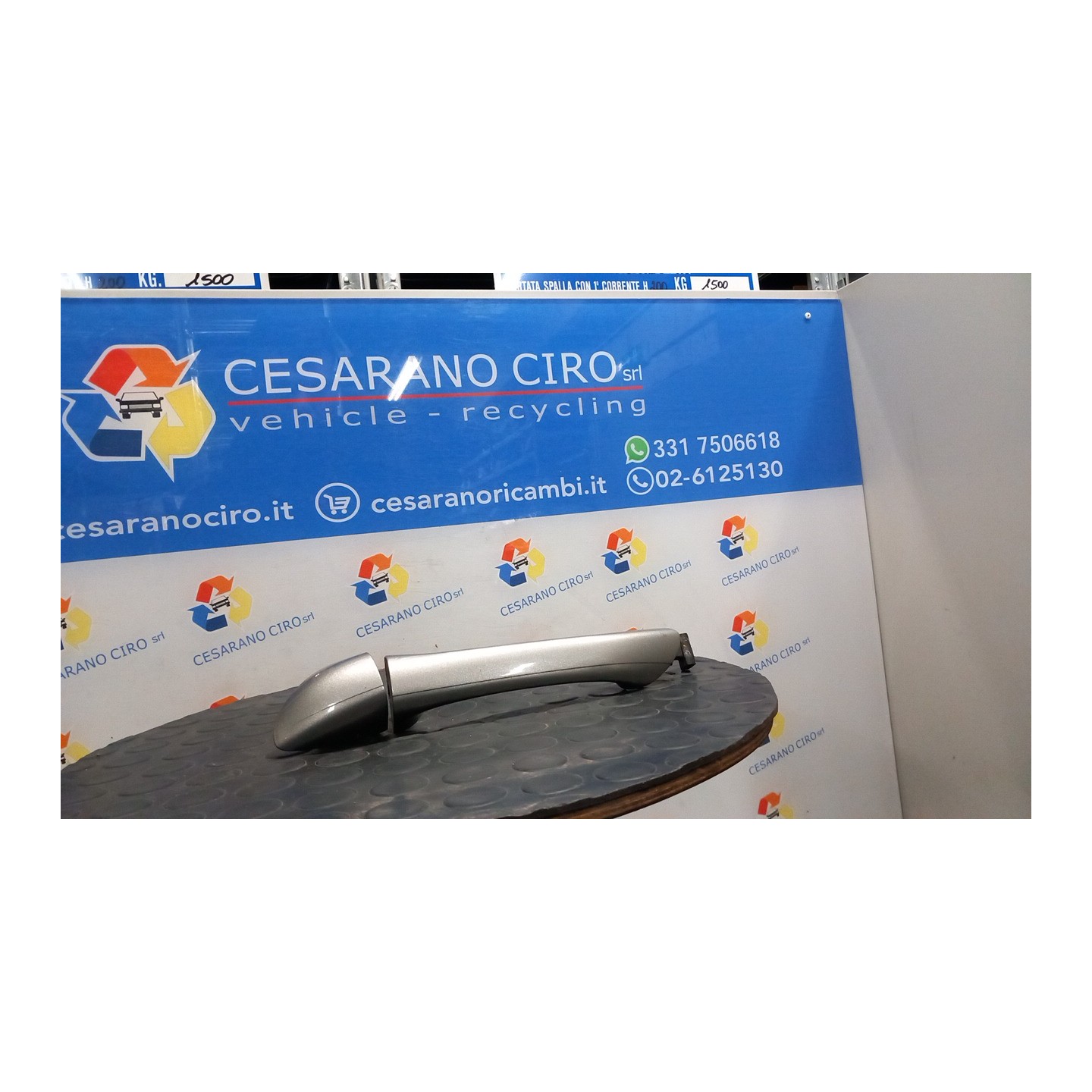 MANIGLIA PORTA POST. CLASSIC SX. 006 MERCEDES-BENZ CLASSE A (W168) (03/01-06/04) 668940 A1687660001