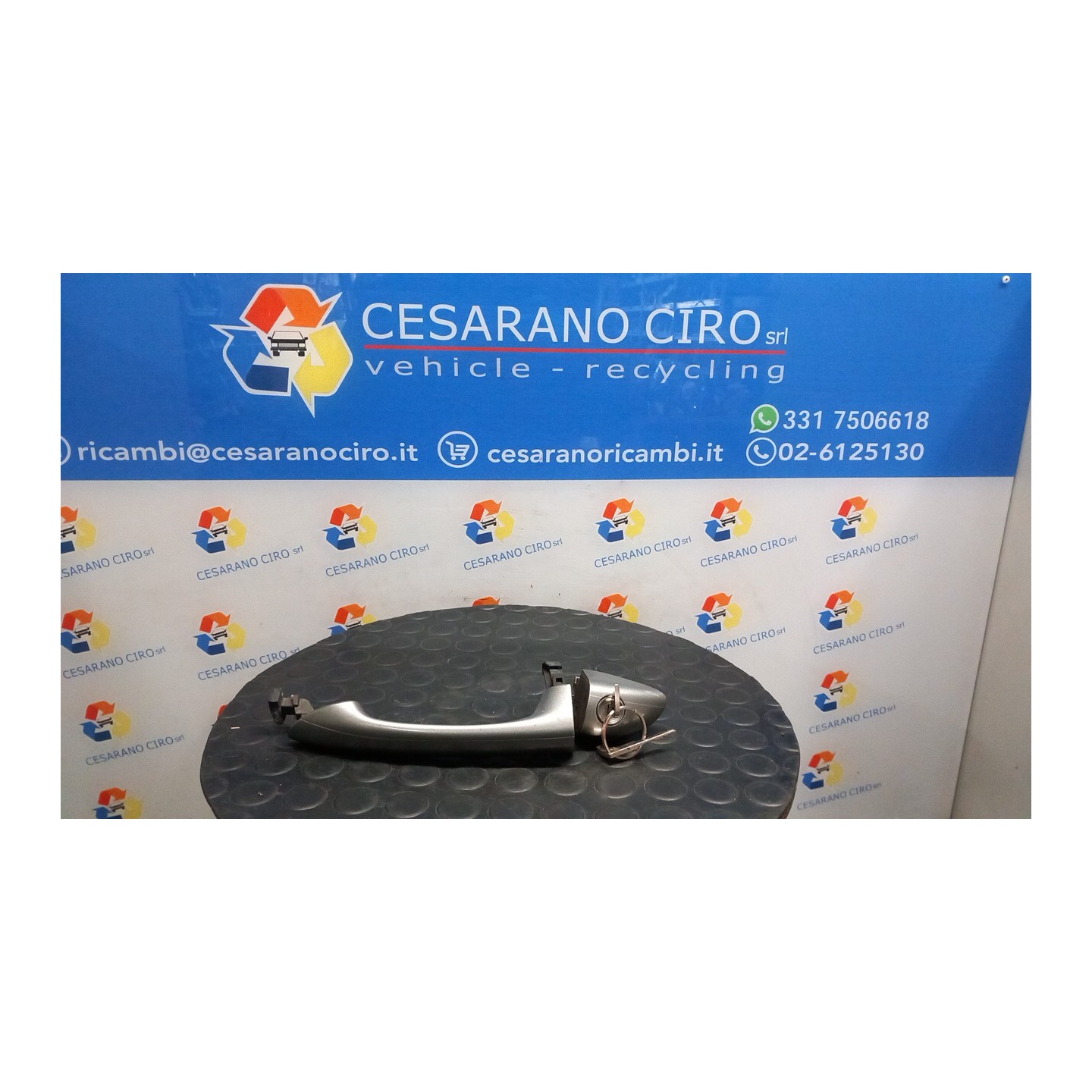 MANIGLIA PORTA ANT. CLASSIC/AVANTGARDE SX. 008 MERCEDES-BENZ CLASSE A (W168) (03/01-06/04) 668940 A1687660001