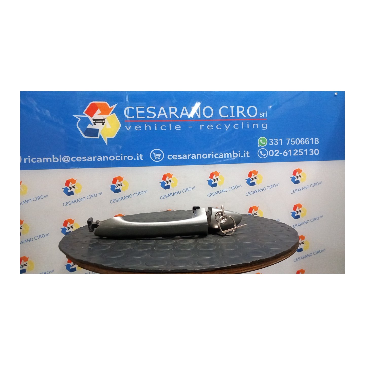 MANIGLIA PORTA ANT. CLASSIC/AVANTGARDE SX. 008 MERCEDES-BENZ CLASSE A (W168) (03/01-06/04) 668940 A1687660001