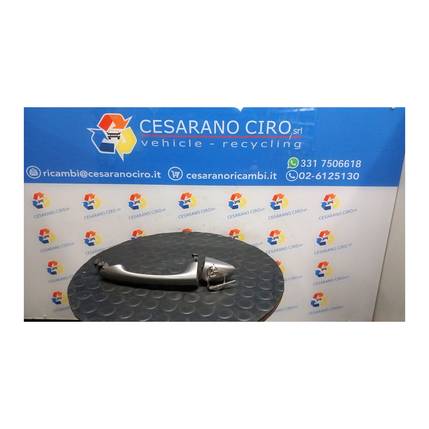 MANIGLIA PORTA ANT. CLASSIC/AVANTGARDE SX. 008 MERCEDES-BENZ CLASSE A (W168) (03/01-06/04) 668940 A1687660001