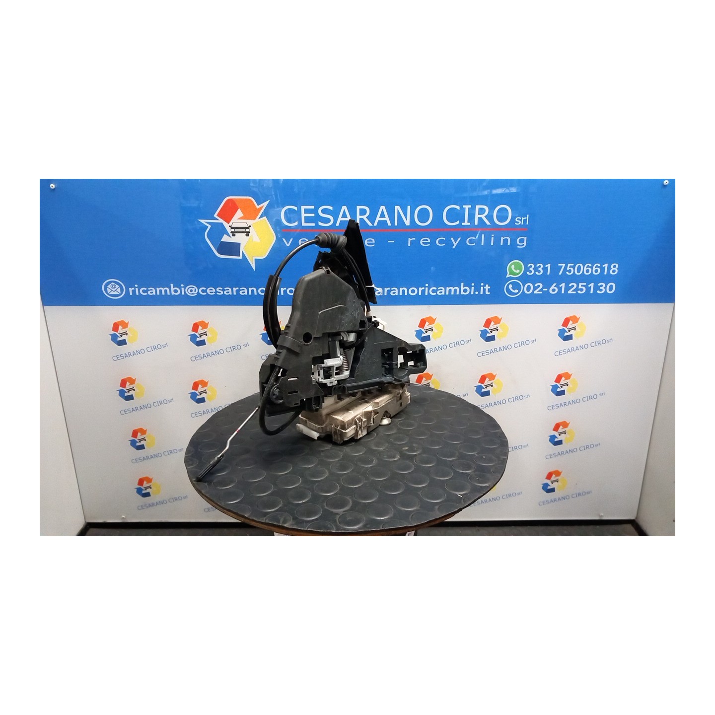 SERRATURA PORTA ANT. DX. 010 MERCEDES-BENZ CLASSE A (W168) (03/01-06/04) 668940 A1687202235