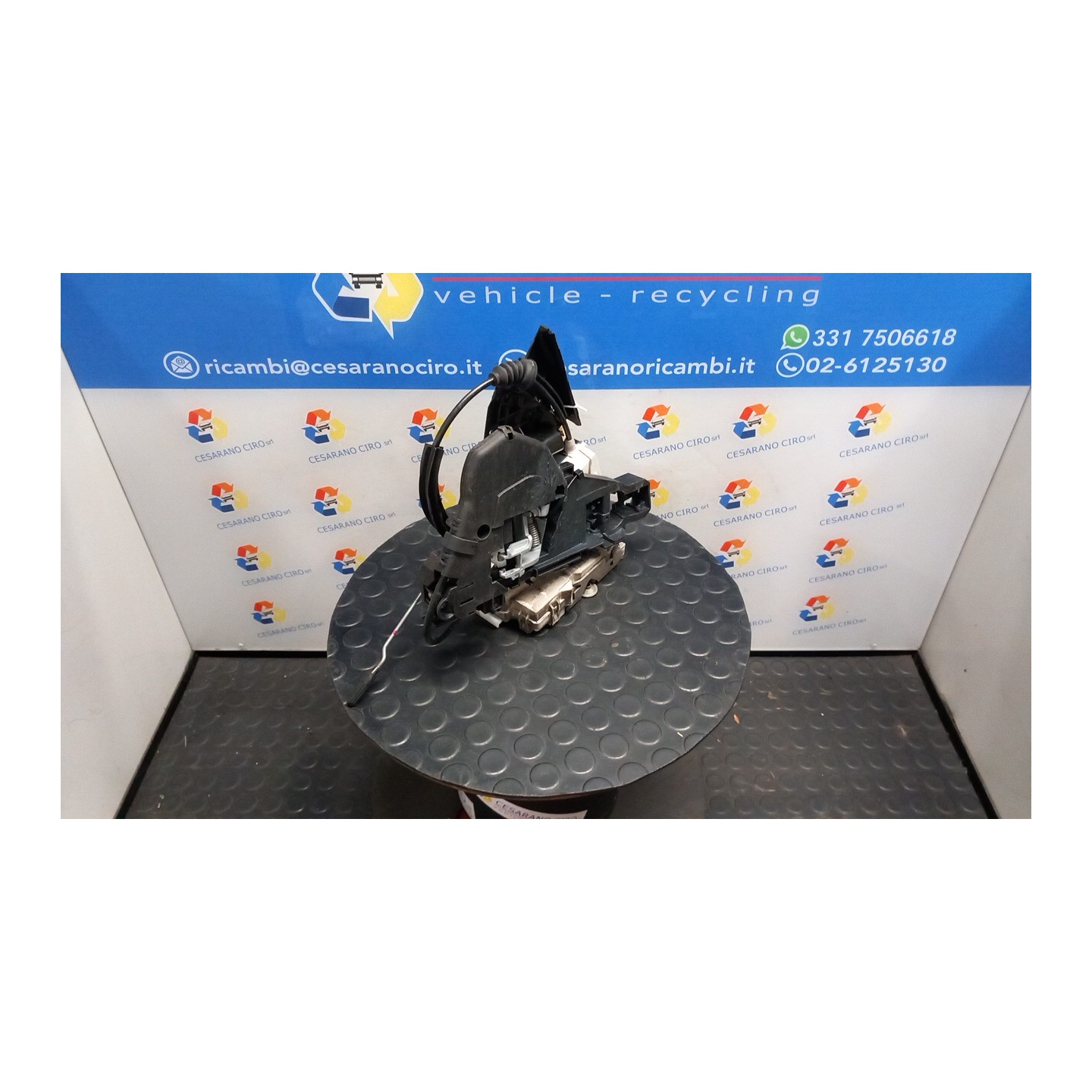 SERRATURA PORTA ANT. DX. 010 MERCEDES-BENZ CLASSE A (W168) (03/01-06/04) 668940 A1687202235
