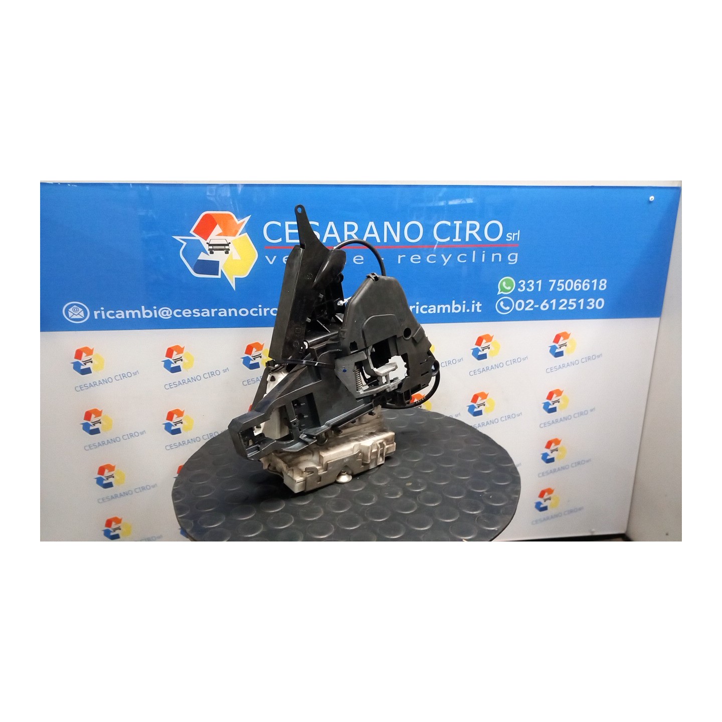 SERRATURA PORTA ANT. SX. 011 MERCEDES-BENZ CLASSE A (W168) (03/01-06/04) 668940 A1687201935