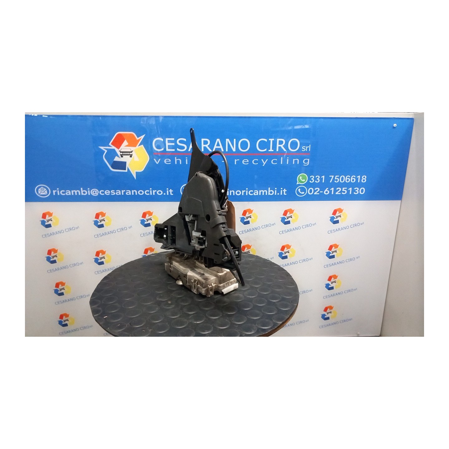 SERRATURA PORTA ANT. SX. 011 MERCEDES-BENZ CLASSE A (W168) (03/01-06/04) 668940 A1687201935