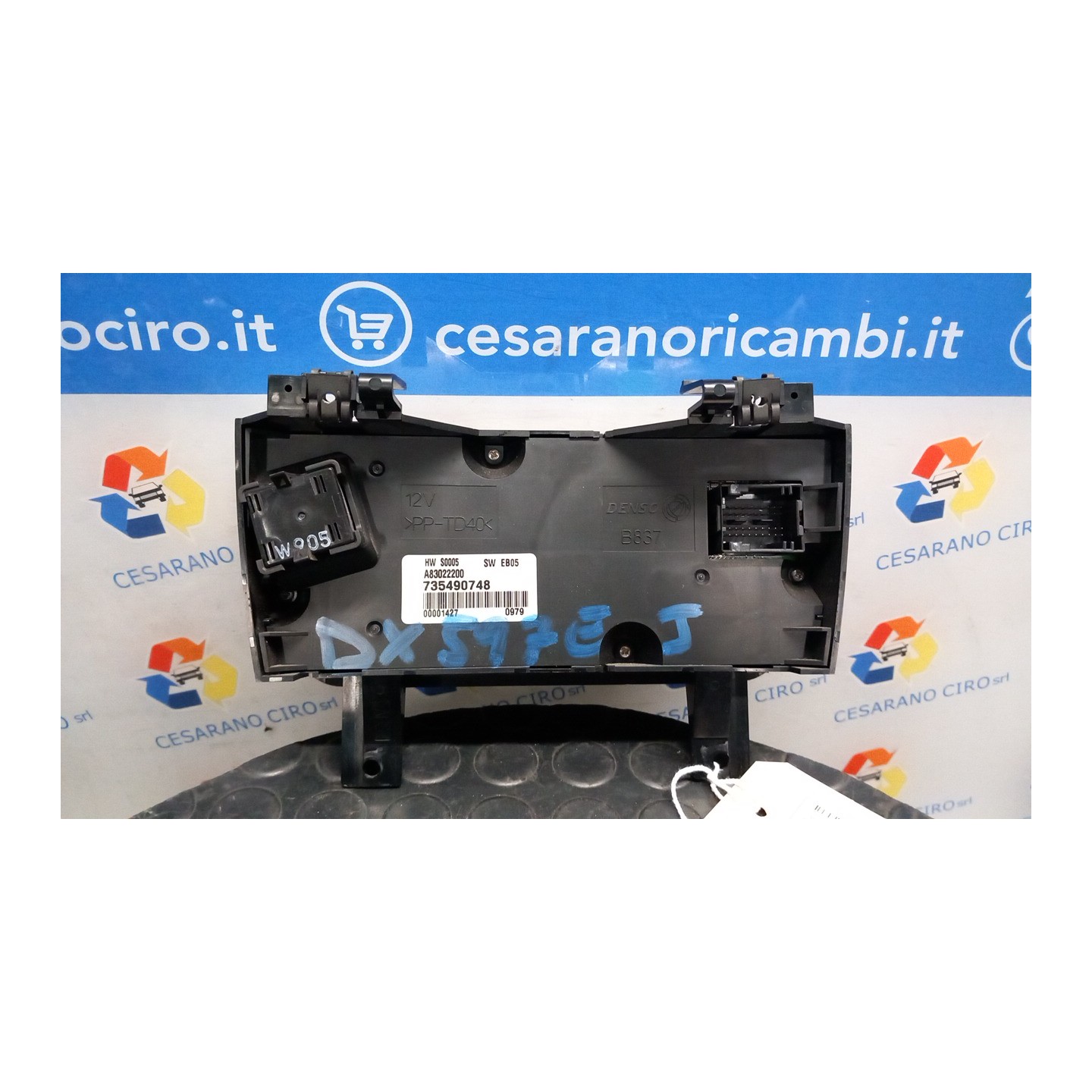 BLOCCO COMANDO CLIMATIZZAZIONE 014 LANCIA MUSA (TJ) (10/07-02/11) 350A1000 77364837