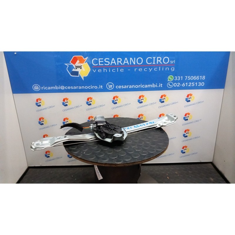 ALZACRISTALLO ELETTR. PORTA POST. C/MOTORINO SX. 020 RENAULT CLIO 3A SERIE (07/05-05/09) D4FD7 8200291151