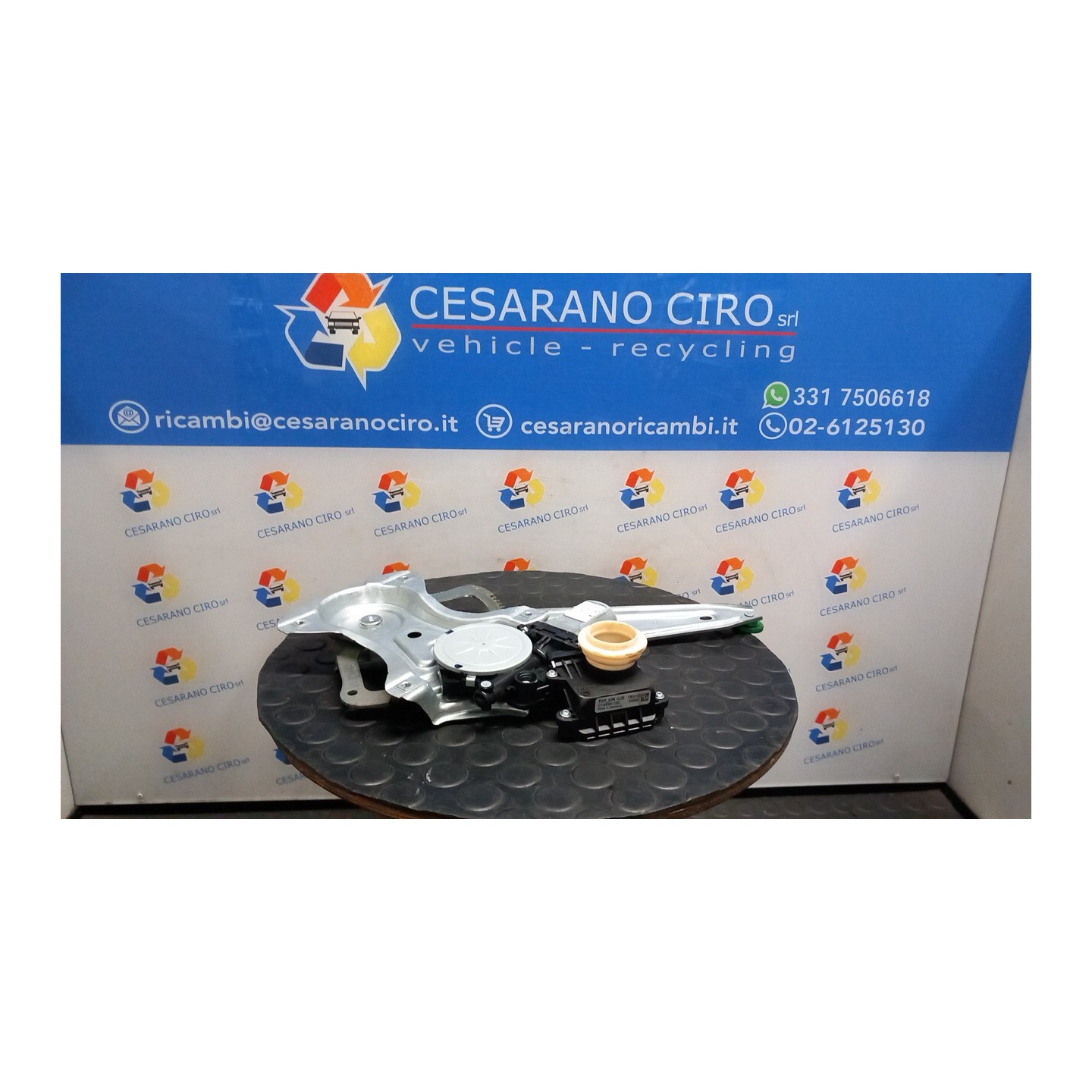 ALZACRISTALLO PORTA POST. DX. 022 TOYOTA AURIS (11/12-) 2ZR-FXE 6983002210