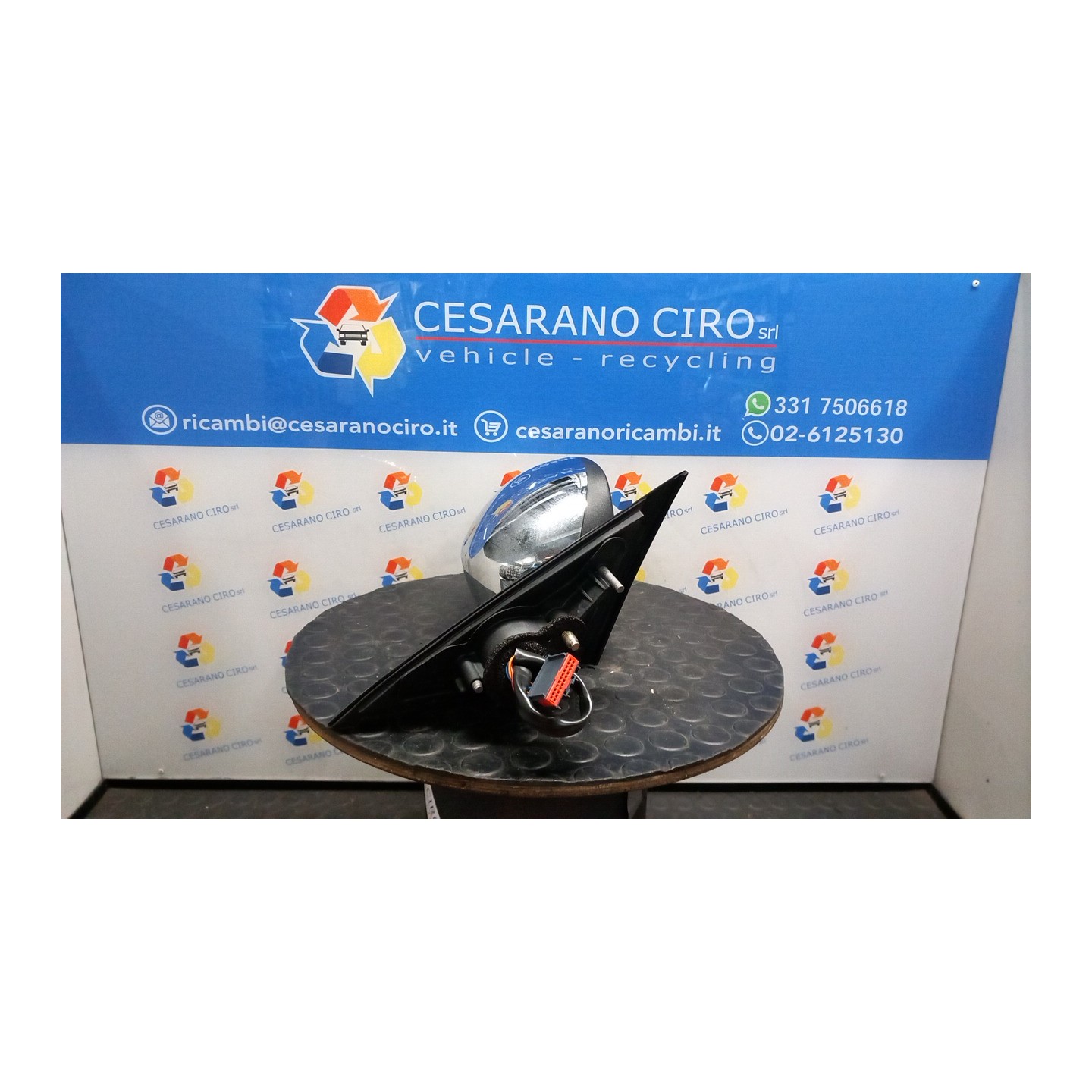RETROVISORE EST. REGOLAZ. ELETTR. 7 FILI DX. 037 JAGUAR X-TYPE (02/01-05/10) XB C2S51663