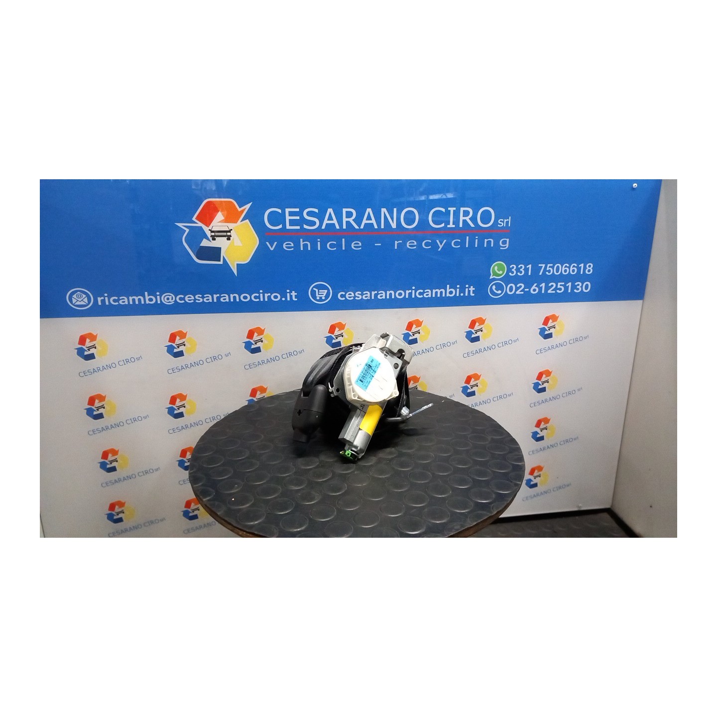 CINTURA DI SICUREZZA ANT. DX. 046 FORD KA (CCU) (10/08-03/17) 169A4000 1564591