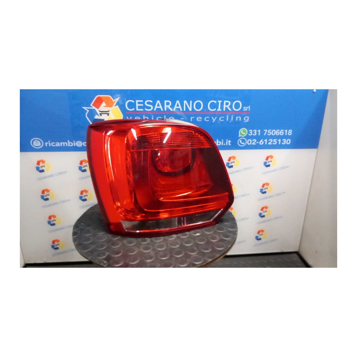 FANALE POST. AL SX. 100 VOLKSWAGEN POLO (6R) (05/09-10/14) CMA 6R0945095AH