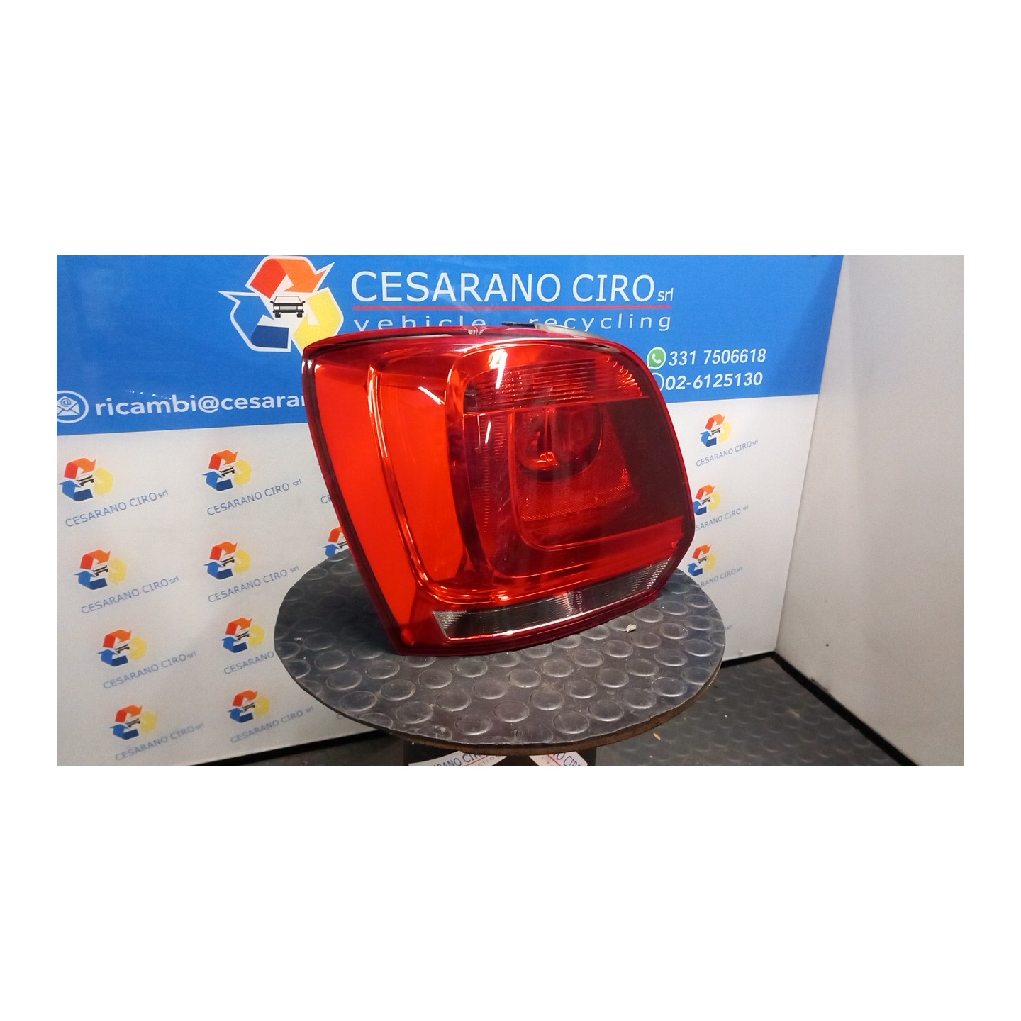 FANALE POST. AL SX. 100 VOLKSWAGEN POLO (6R) (05/09-10/14) CMA 6R0945095AH