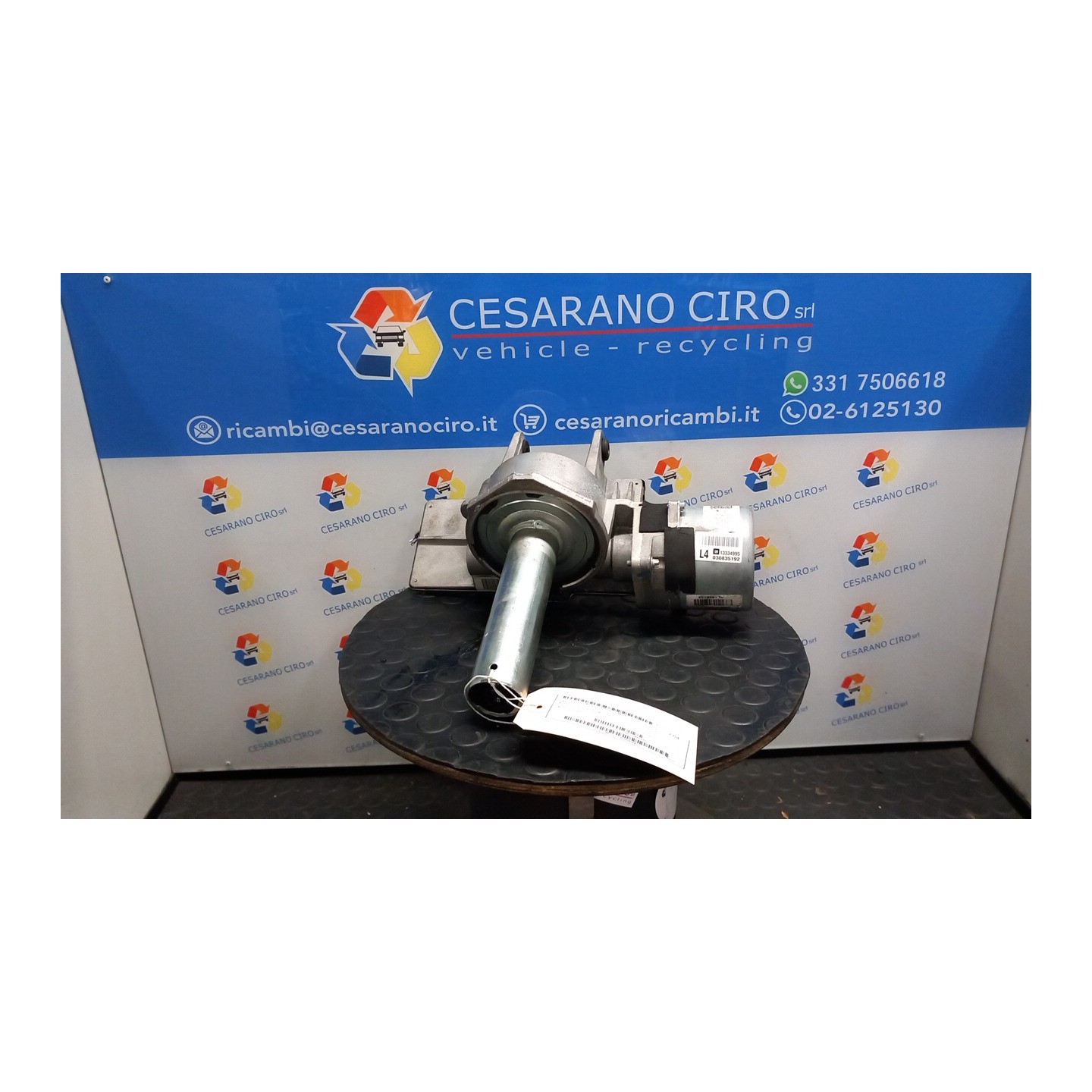 SERVOSTERZO ELETTRONICO 109 OPEL CORSA (S07) (07/06-02/11) Z12XEP 95514393