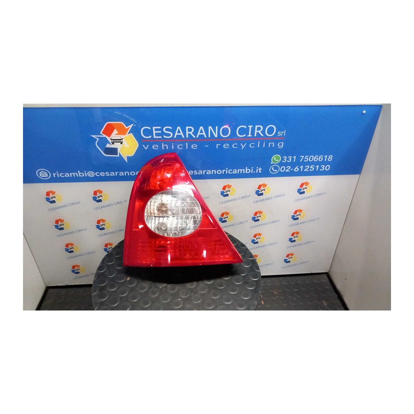 FANALE POST. SX. 119 RENAULT CLIO 2A SERIE (05/01-11/10) D4FG7 8200917488