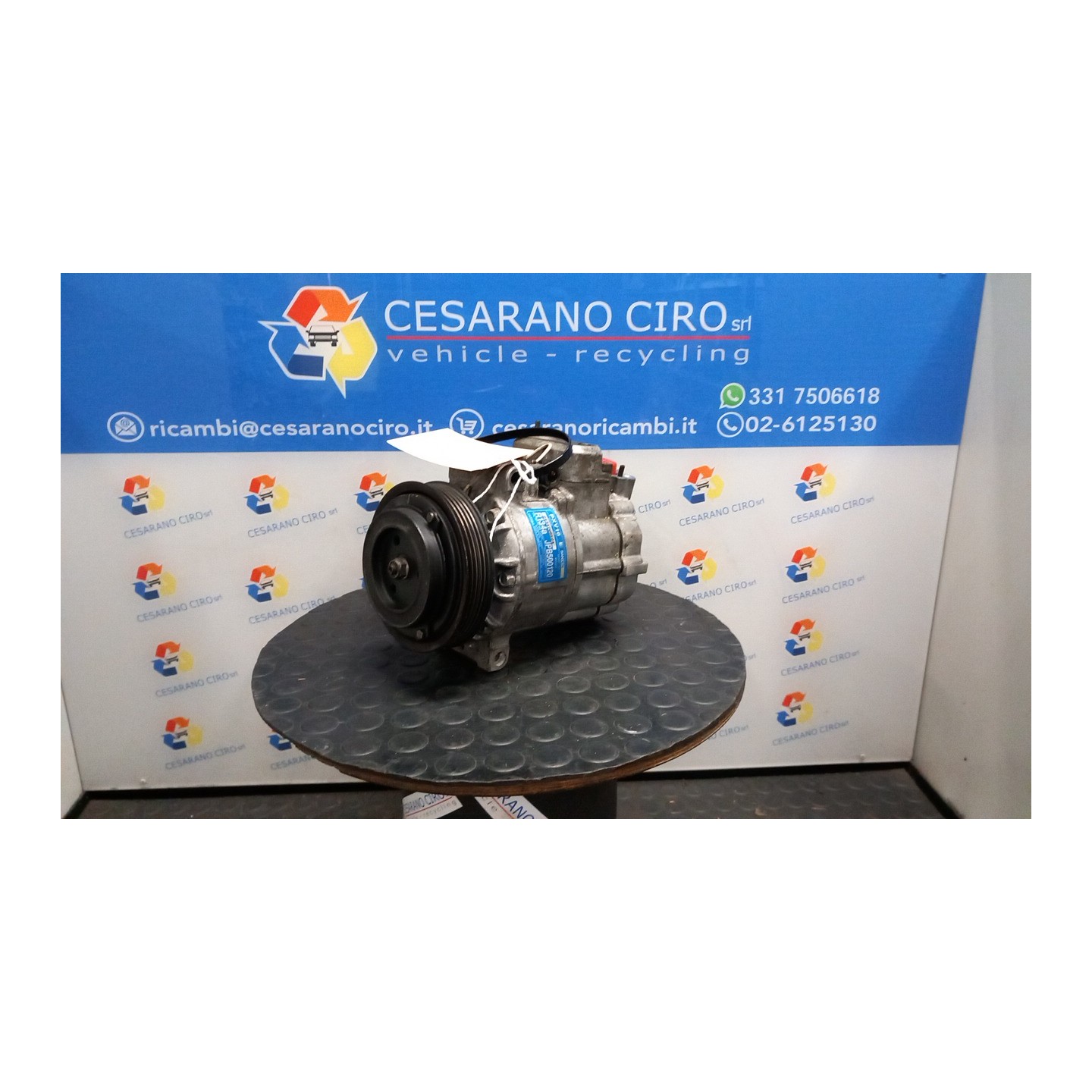 COMPRESSORE A/C 013 LAND ROVER FREELANDER (08/02-10/06) 204D3 JPB500110