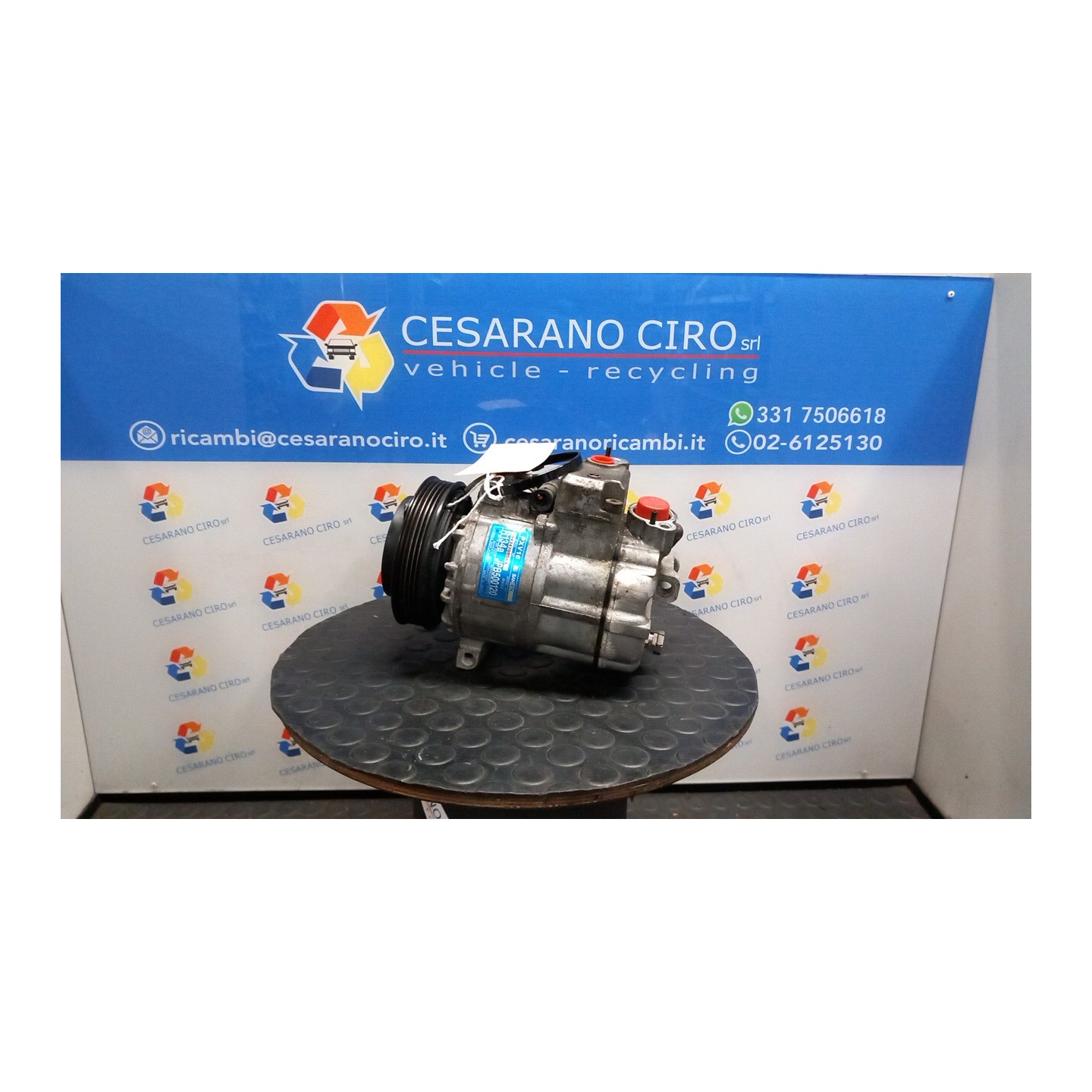 COMPRESSORE A/C 013 LAND ROVER FREELANDER (08/02-10/06) 204D3 JPB500110