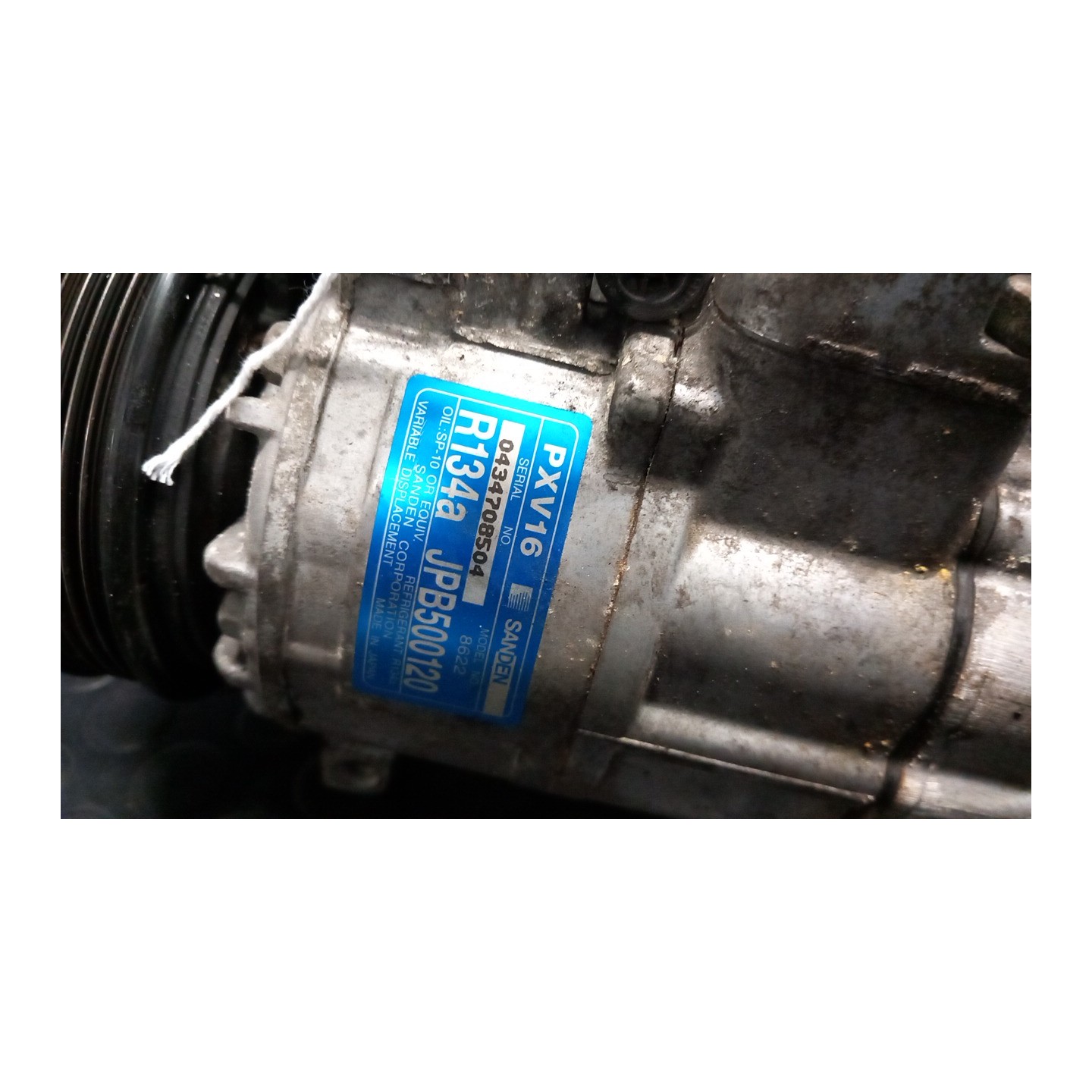 COMPRESSORE A/C 013 LAND ROVER FREELANDER (08/02-10/06) 204D3 JPB500110