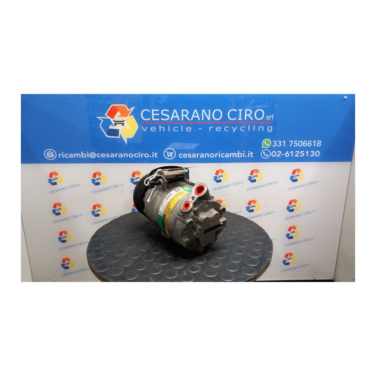 COMPRESSORE A/C 017 OPEL ZAFIRA (T98) (03/99-12/05) Y20DTH 24430319