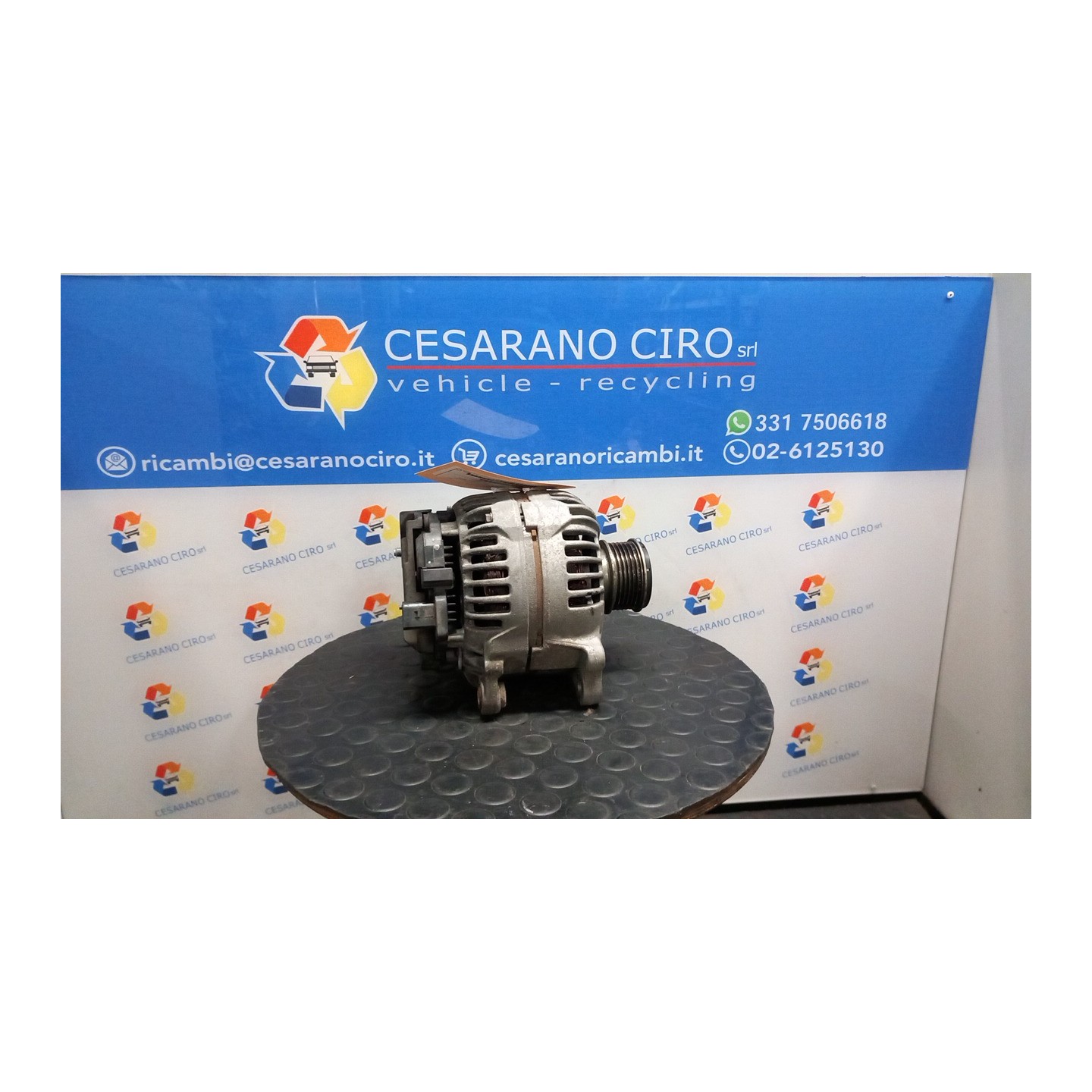 ALTERNATORE 140AMP BOSCH 019 SKODA OCTAVIA (1Z) (08/04-01/09) BSE 06F903023F