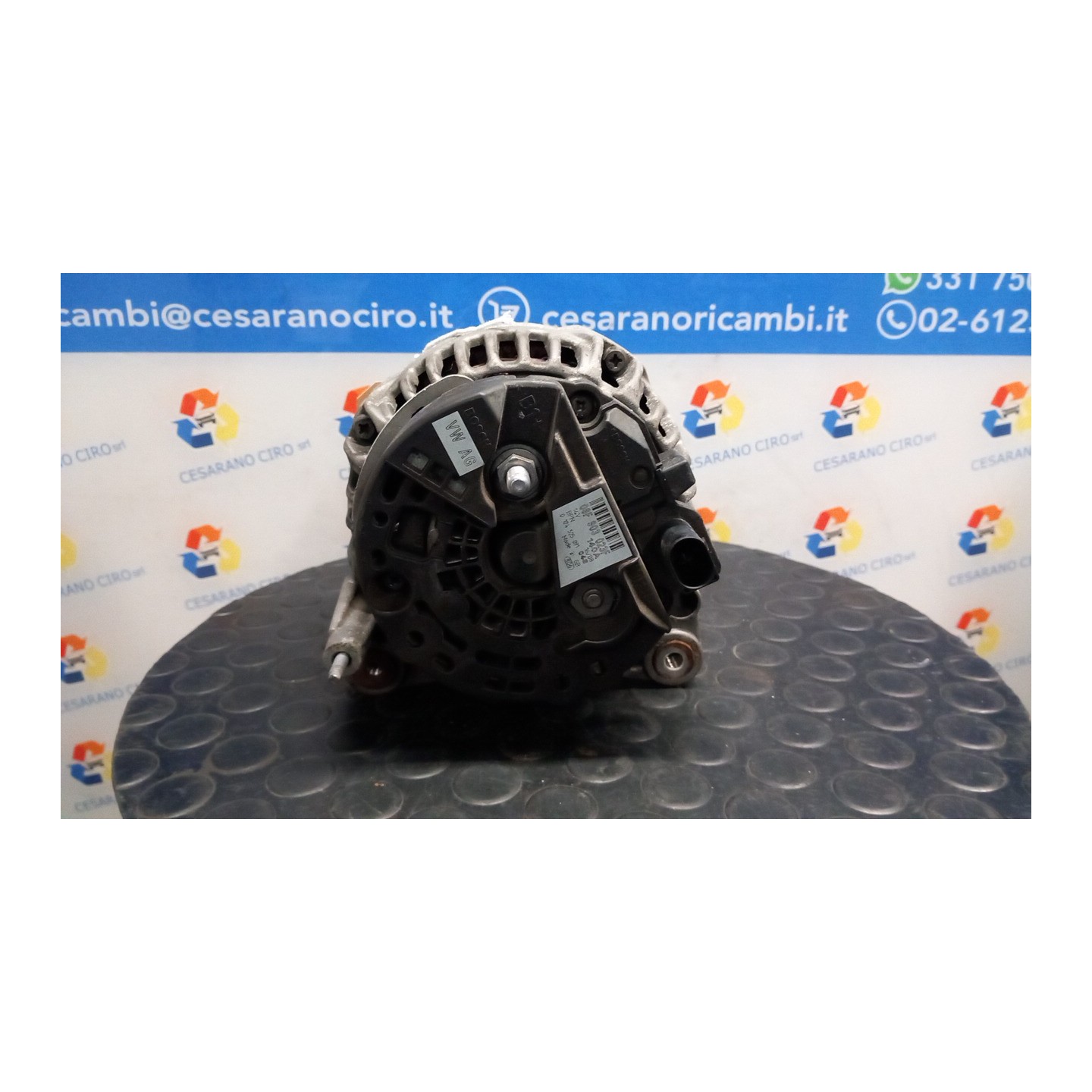 ALTERNATORE 140AMP BOSCH 019 SKODA OCTAVIA (1Z) (08/04-01/09) BSE 06F903023F