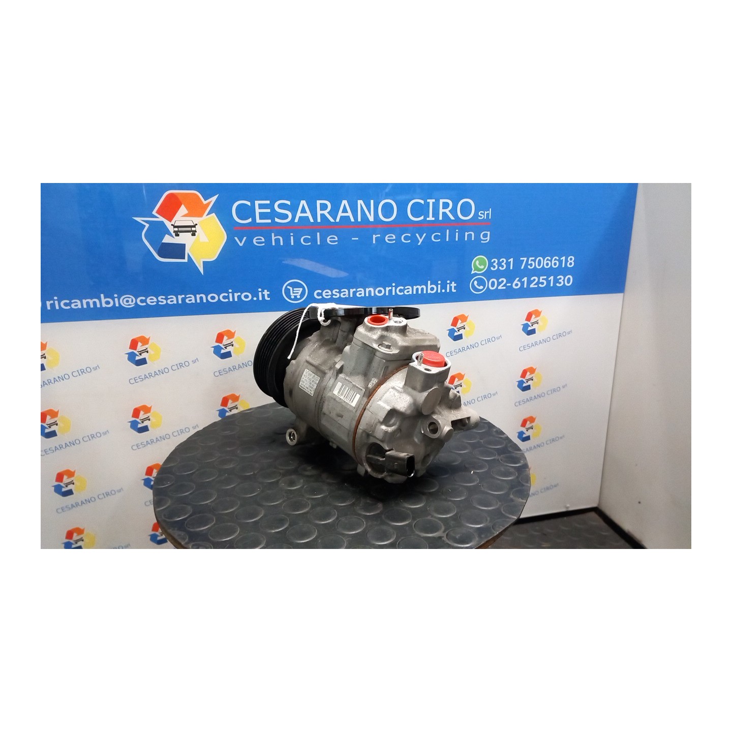 COMPRESSORE A/C 021 SKODA OCTAVIA (1Z) (08/04-01/09) BSE 1K0820859S