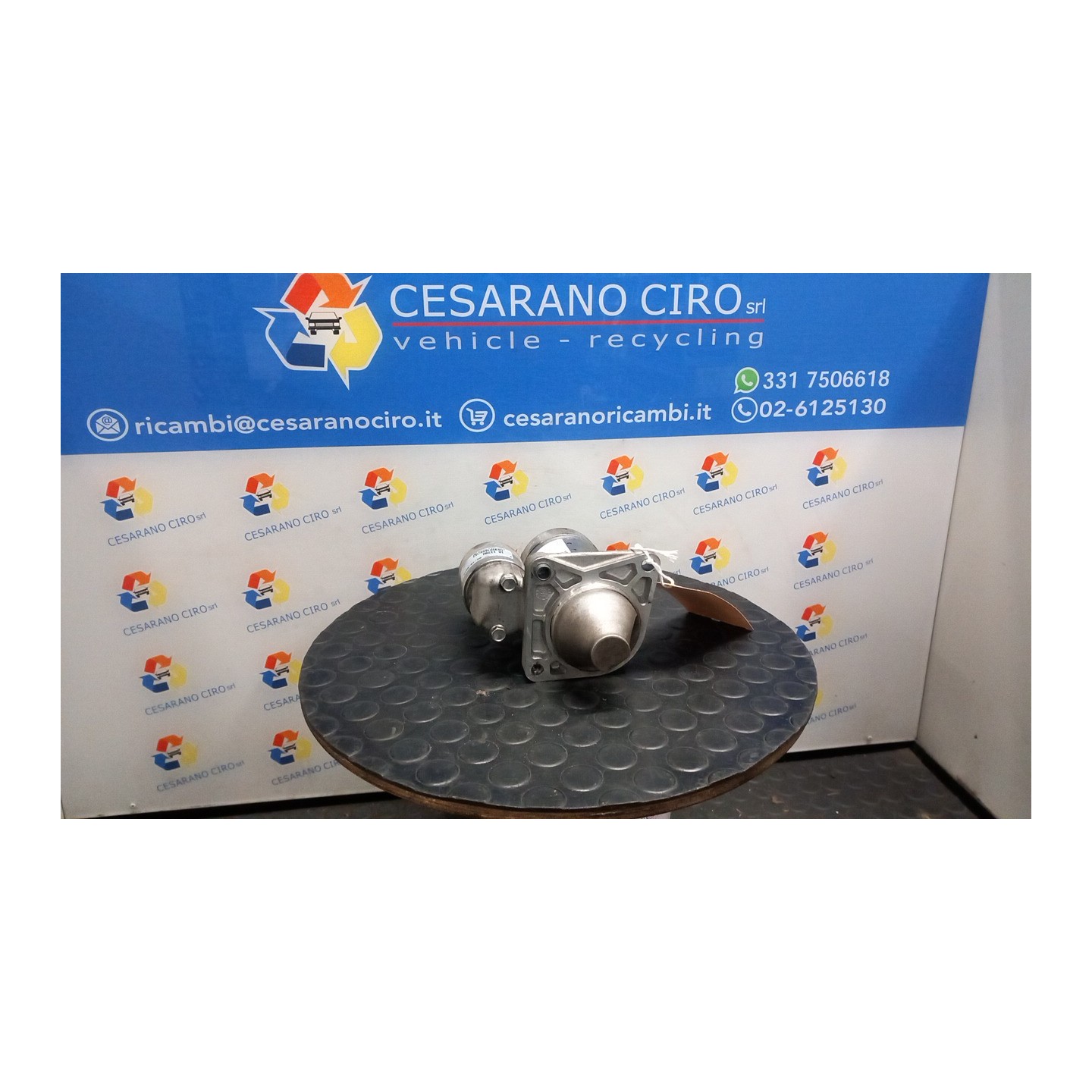 MOTORINO AVVIAMENTO BOSCH,T.373928- 026 FIAT PANDA (2Q) (09/03-12/10) 188A4000 51890631
