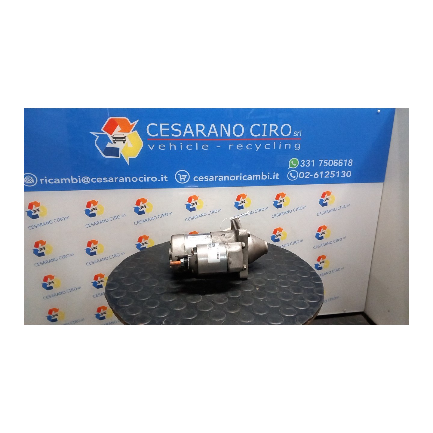 MOTORINO AVVIAMENTO BOSCH,T.373928- 026 FIAT PANDA (2Q) (09/03-12/10) 188A4000 51890631