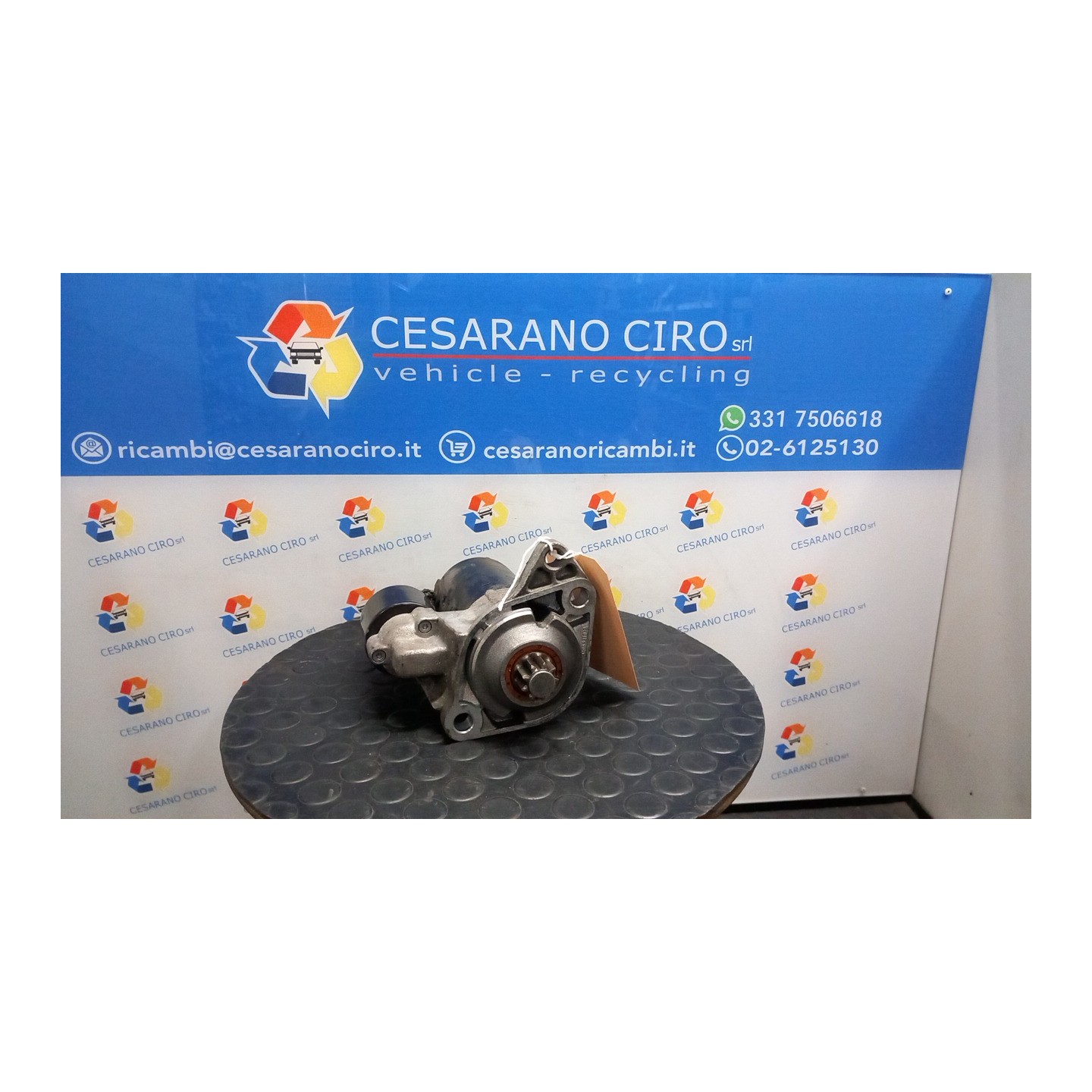 MOTORINO AVVIAMENTO ROTAZ. 036 VOLKSWAGEN BORA (1J) (03/99-02/06) AZD 020911023FX